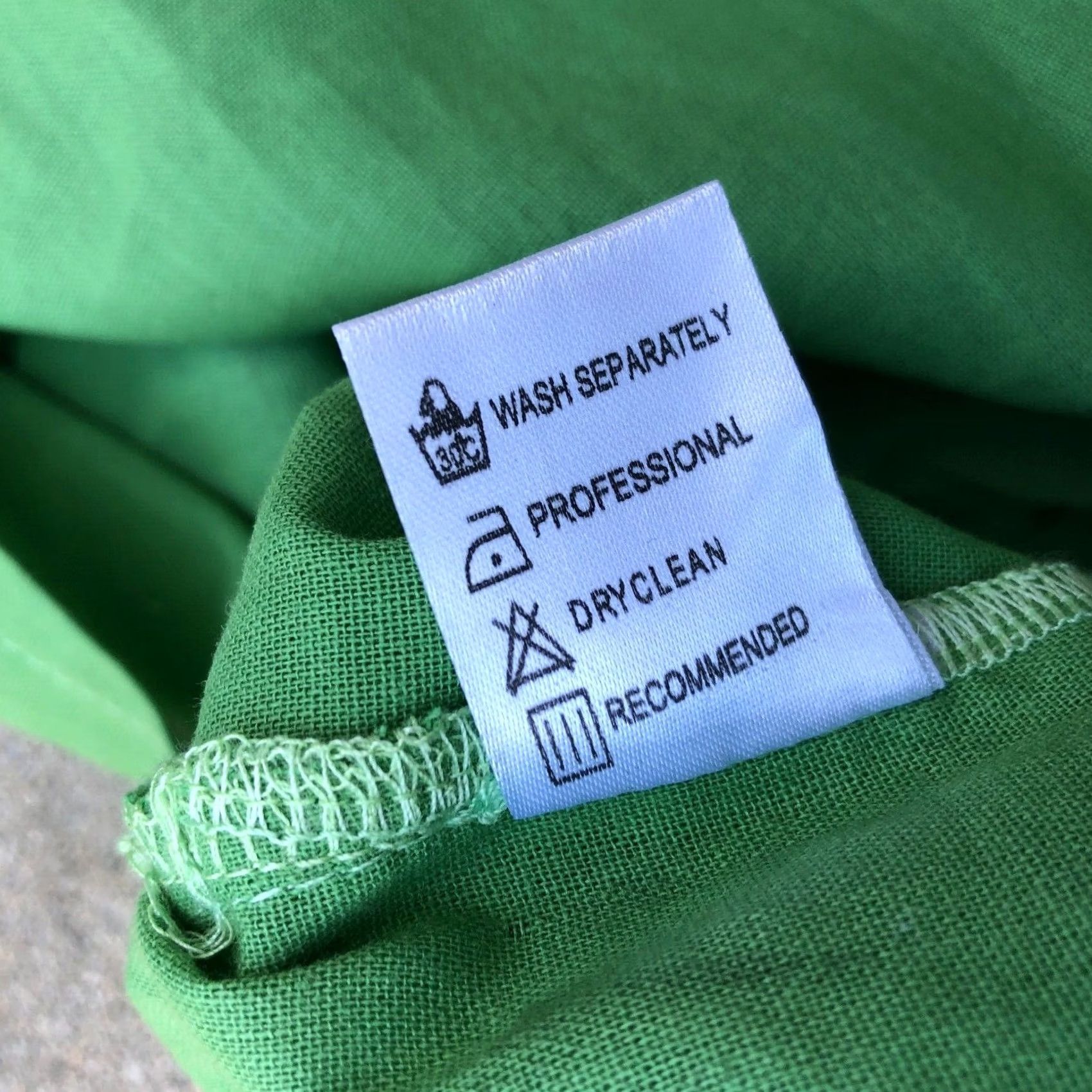 Vintage VINTAGE MISSLOOK Tunic Maxi Shirt Dress SMALL Women's Green Long Sleeve Full Length Size S / US 4 / IT 40 - 7 Thumbnail