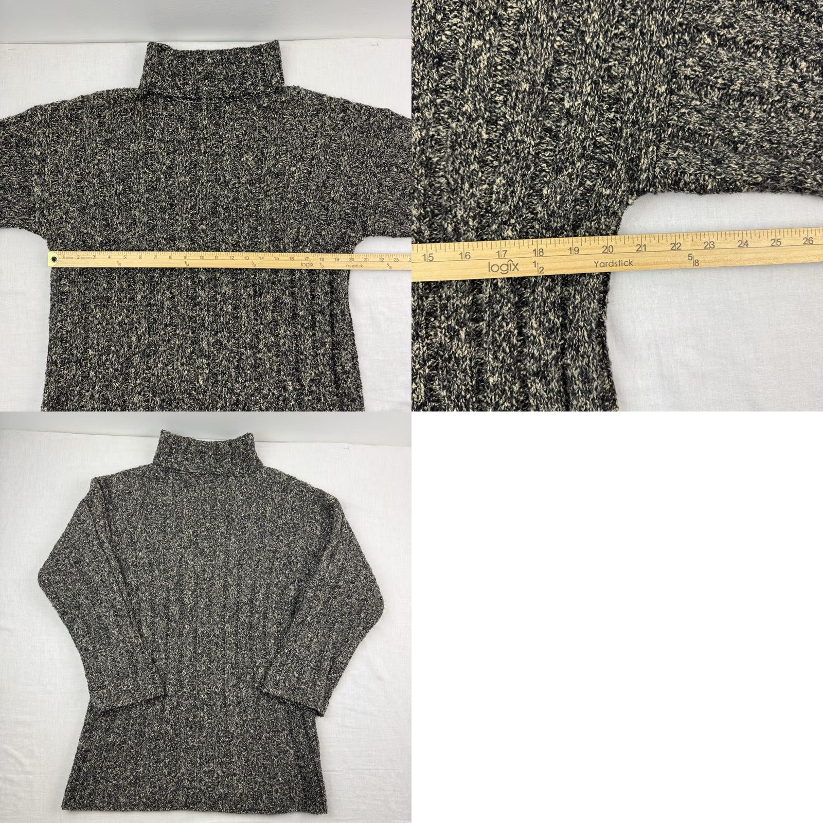 Eddie Bauer VINTAGE Eddie Bauer Turtleneck Sweater Womens Medium Wool Blend Made In USA 90s Brown Size M / US 6-8 / IT 42-44 - 8 Thumbnail