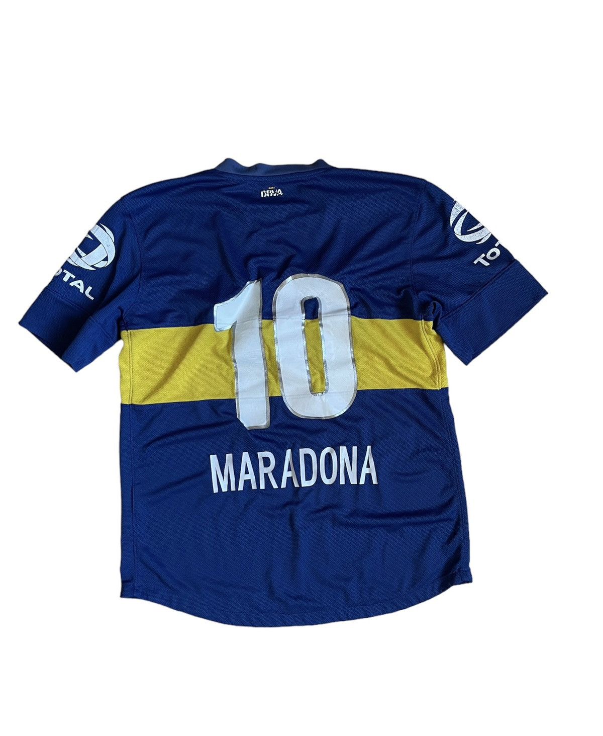 Nike 2015 Nike Boca Juniors #10 Maradona soccer jersey Size US S / EU 44-46 / 1 - 2 Thumbnail