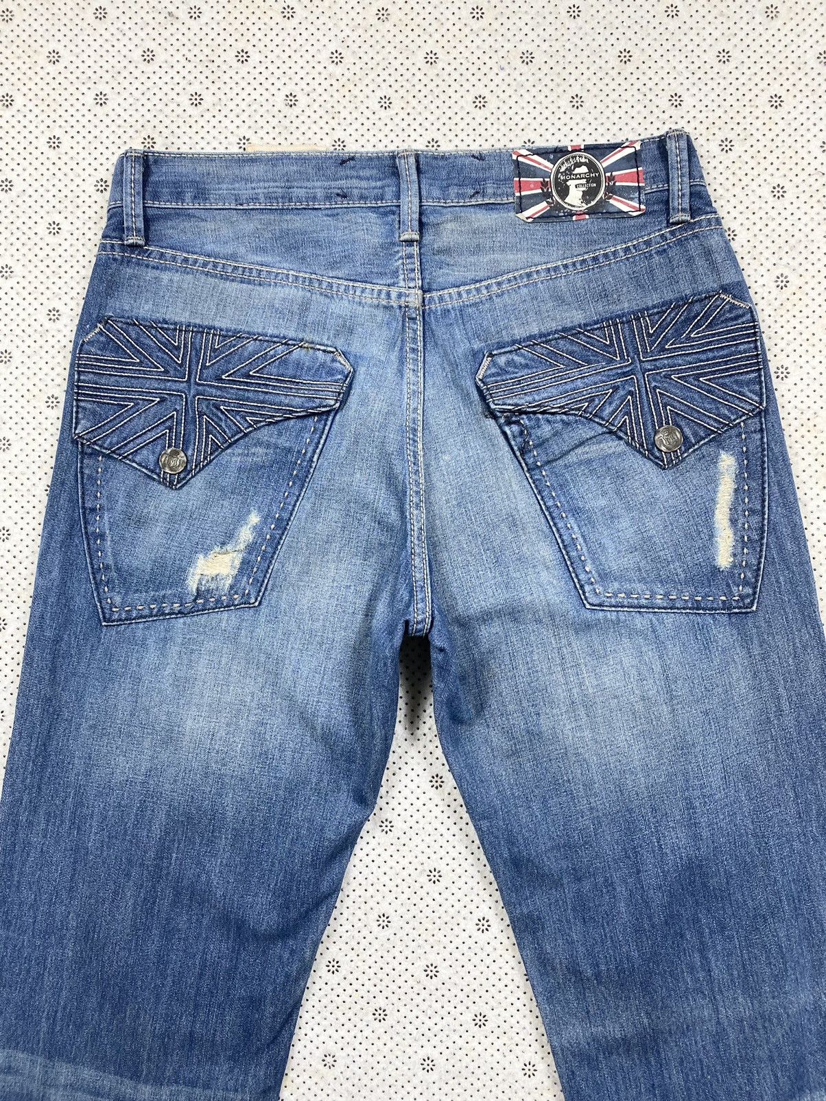 Hysteric Glamour × PPFM Extremely Patina Look Denim By Monarchy Jeans Size US 34 / EU 50 - 7 Thumbnail