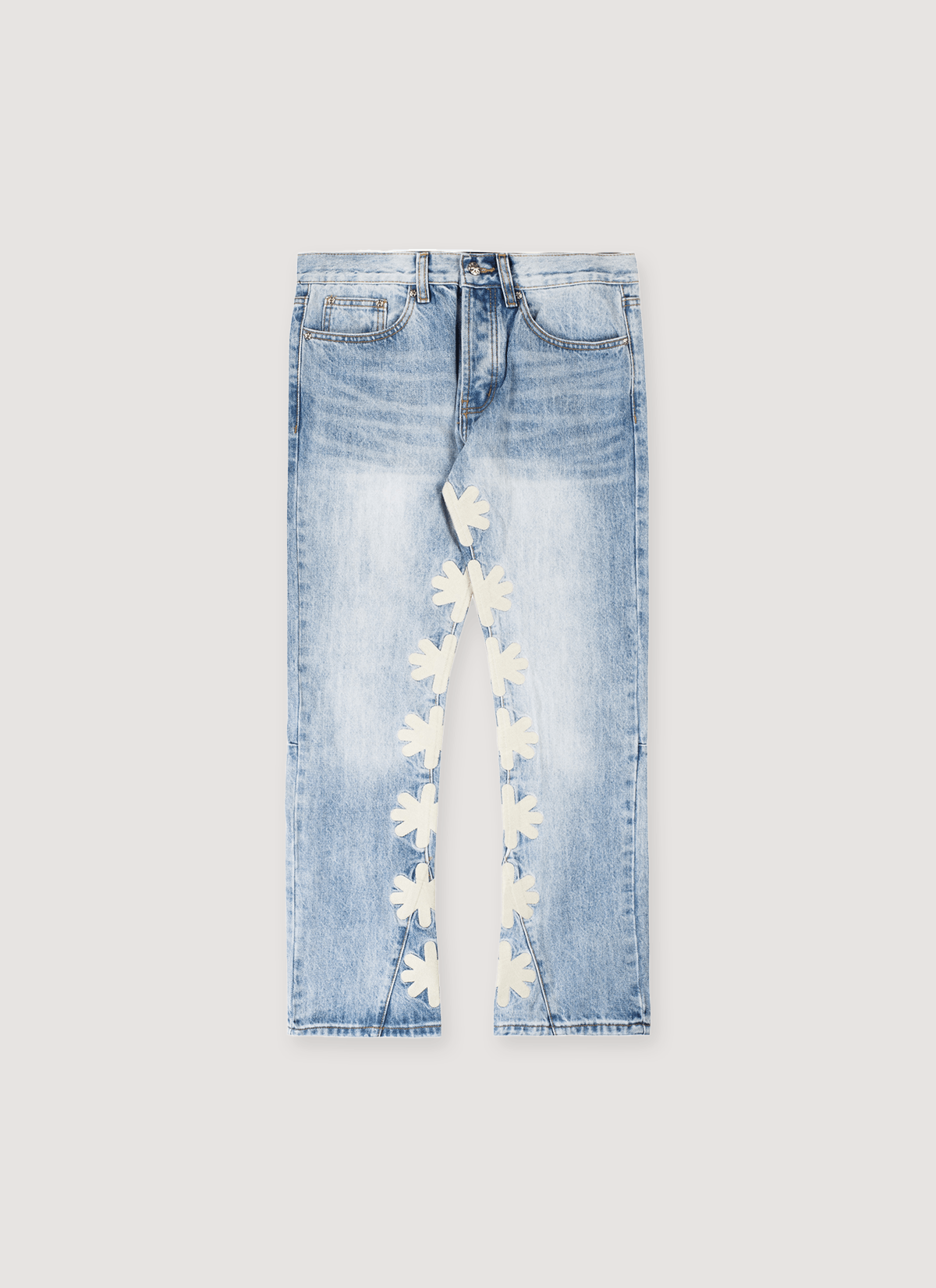 LOSTSHDWS Lost SHDWS Denim Blue Bone Size US 30 / EU 46 - 1 Thumbnail
