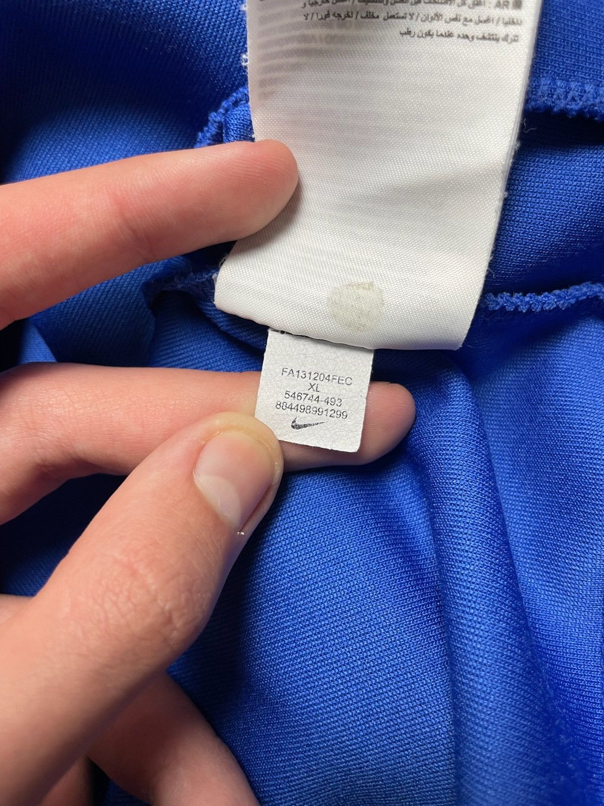 Nike Nike brazil soccer track jacket size XL big logo rare Size US XL / EU 56 / 4 - 5 Thumbnail