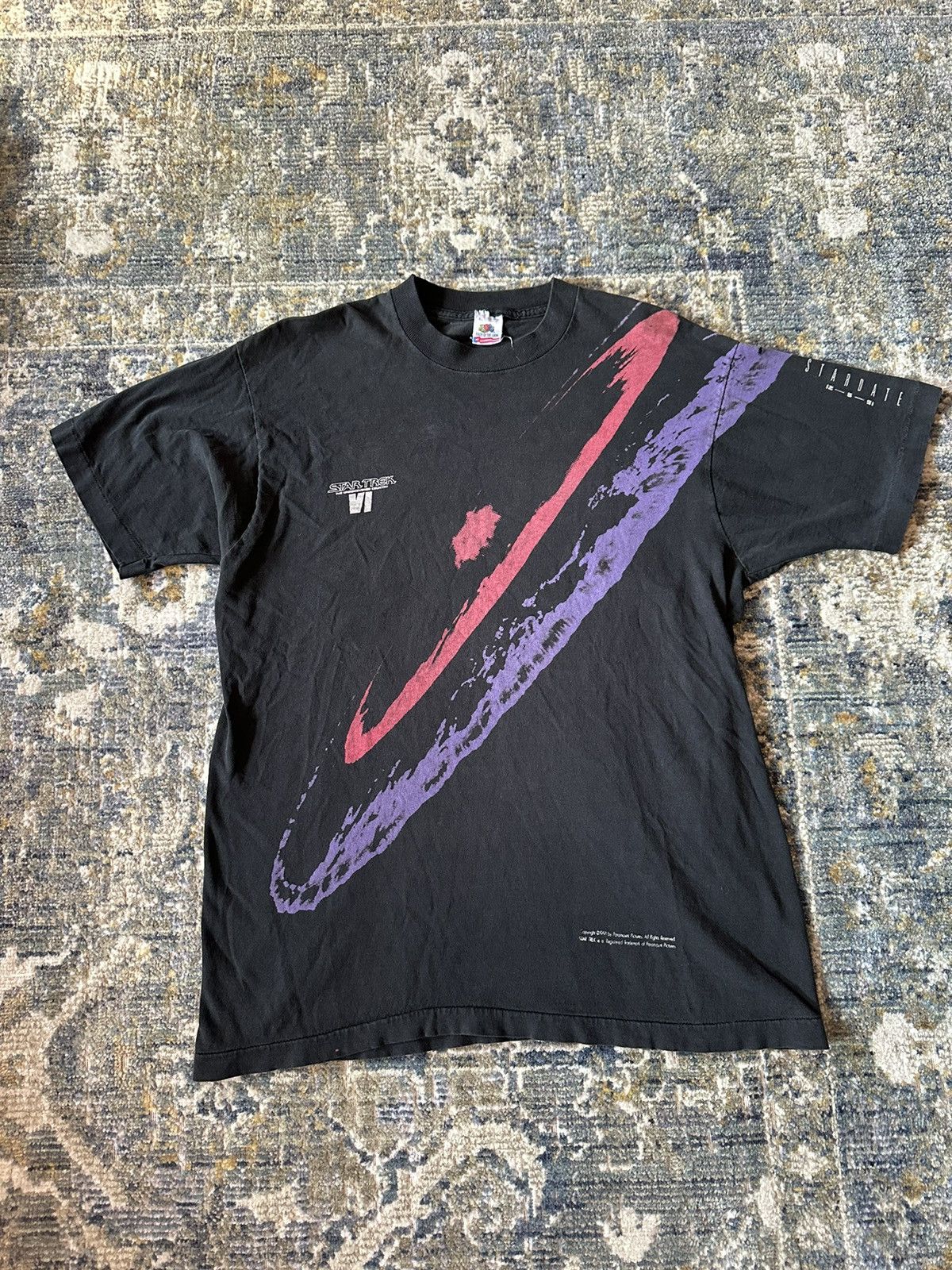 Vintage Vintage 1991 StarTrek Tee Size US XL / EU 56 / 4 - 1 Thumbnail