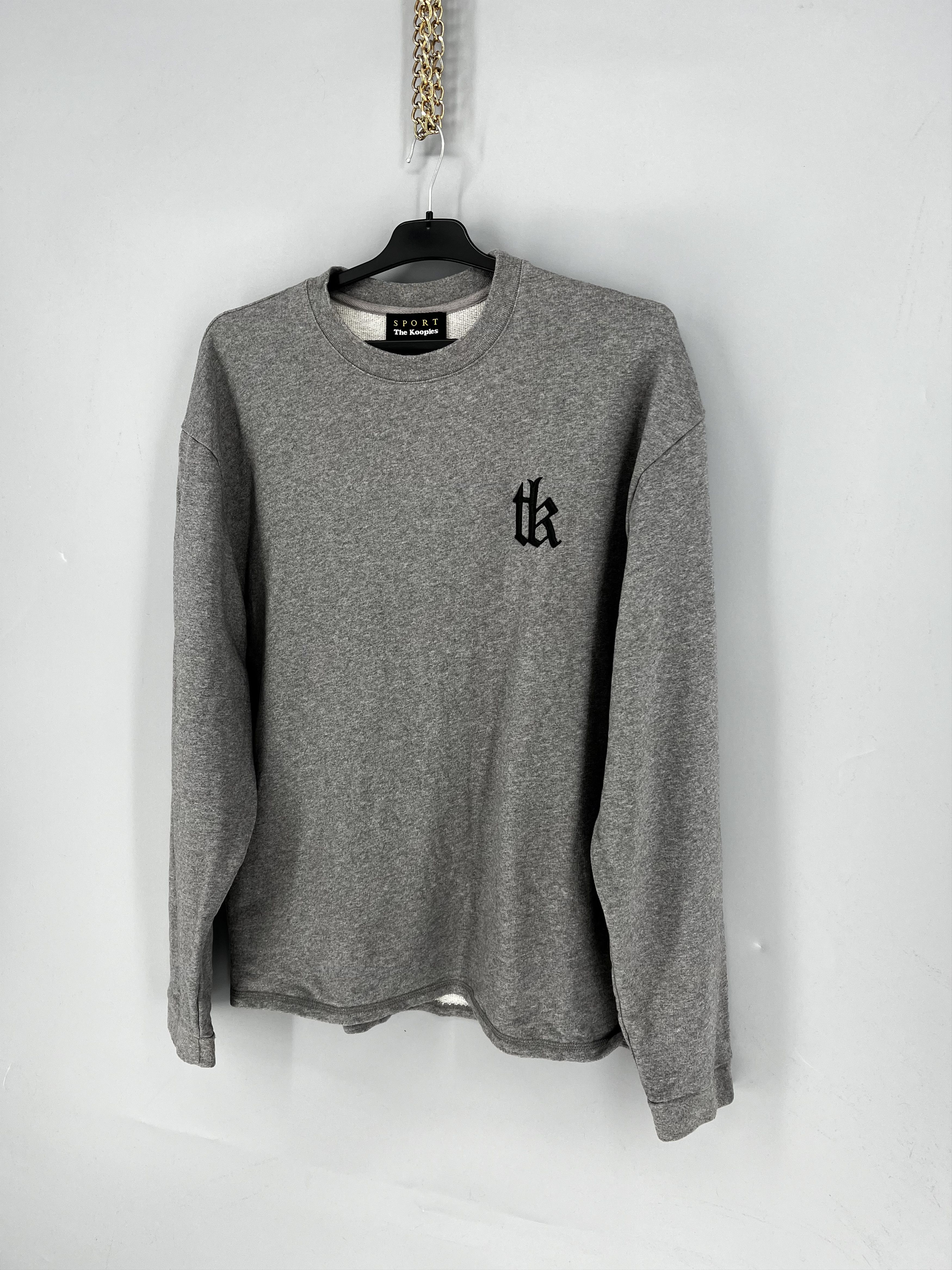 Vintage Vintage The Kooples Big logo Skeleton y2k sweatshirt Size US L / EU 52-54 / 3 - 3 Thumbnail