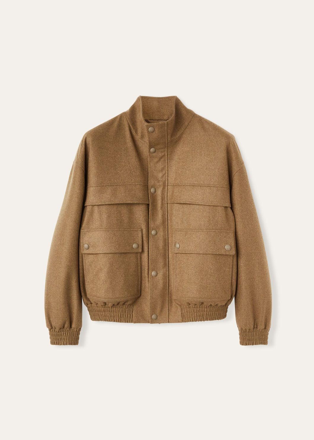 Loro Piana o1w1db10725 FAO3113 Tristar Bomber Jacket in Brown Size US S / EU 44-46 / 1 - 1 Thumbnail