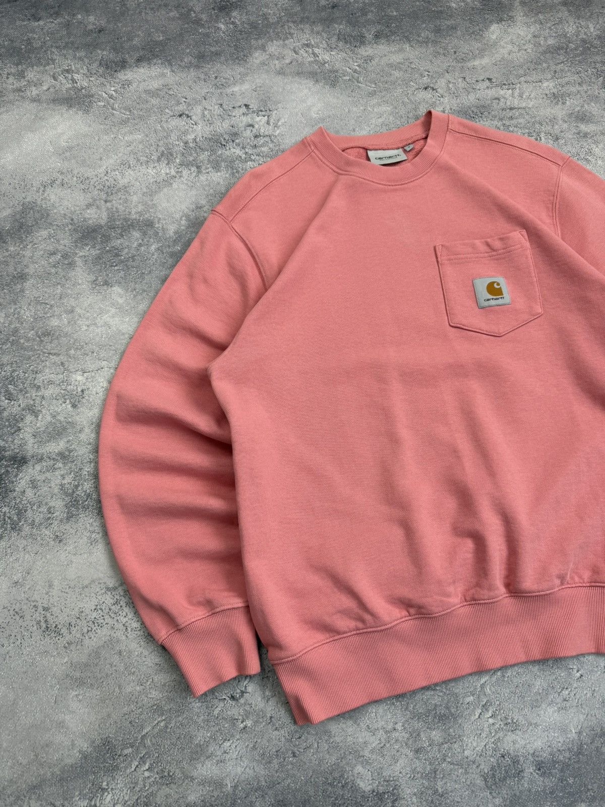 Carhartt Vintage Y2K Carhartt WIP Sweatshirt Pink Crewneck Pullover Size US S / EU 44-46 / 1 - 6 Thumbnail