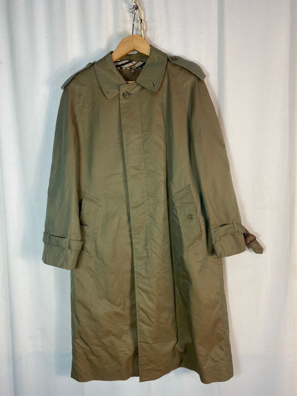 DAKS × Vintage Unisex🔥 vintage darks London long trench coat Size US M / EU 48-50 / 2 - 5 Thumbnail