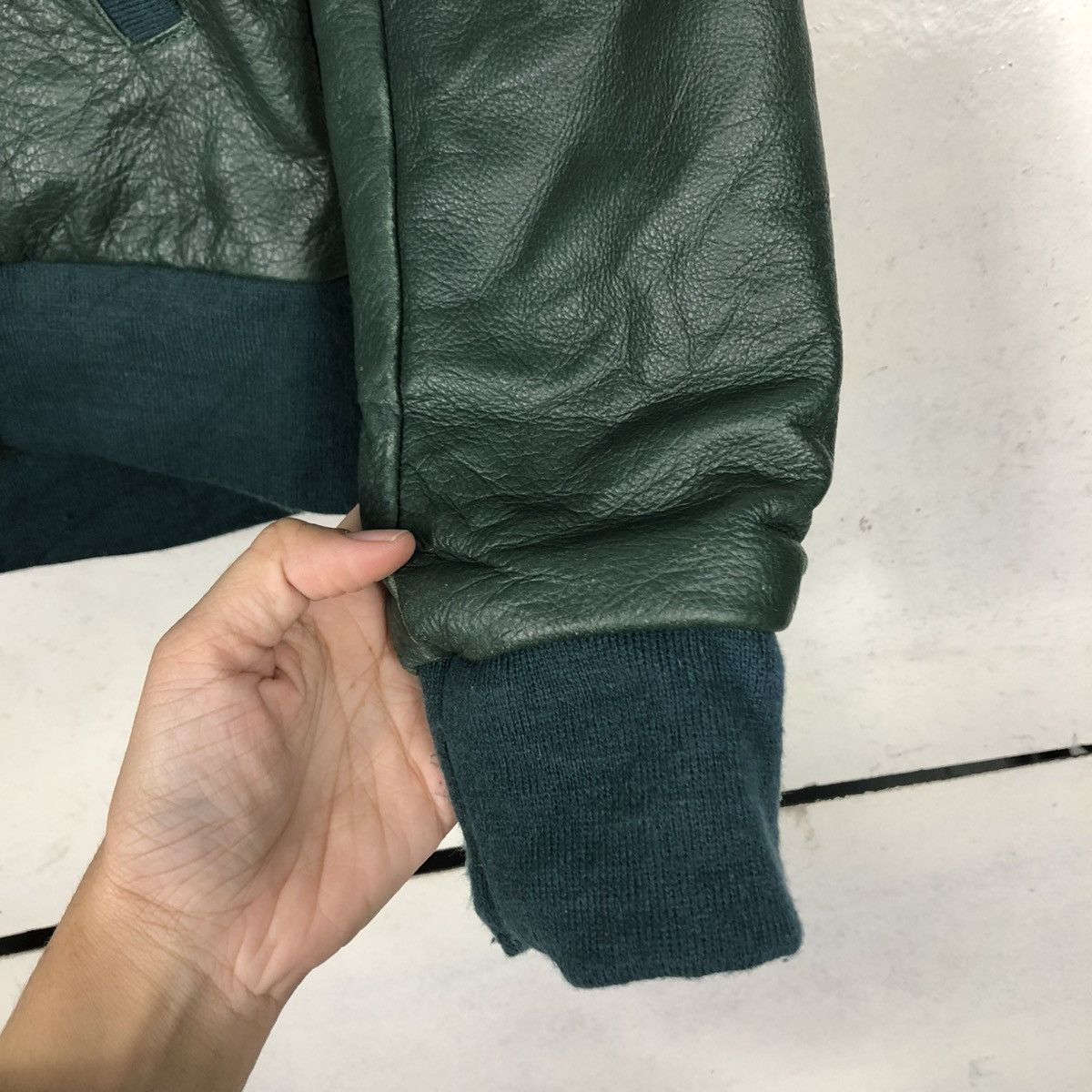 Japanese Brand 🔥UNKNOWN BRAND JAPANESE CROPPED LEATHER JACKET ISSEY MIYAKE Size US S / EU 44-46 / 1 - 19 Thumbnail