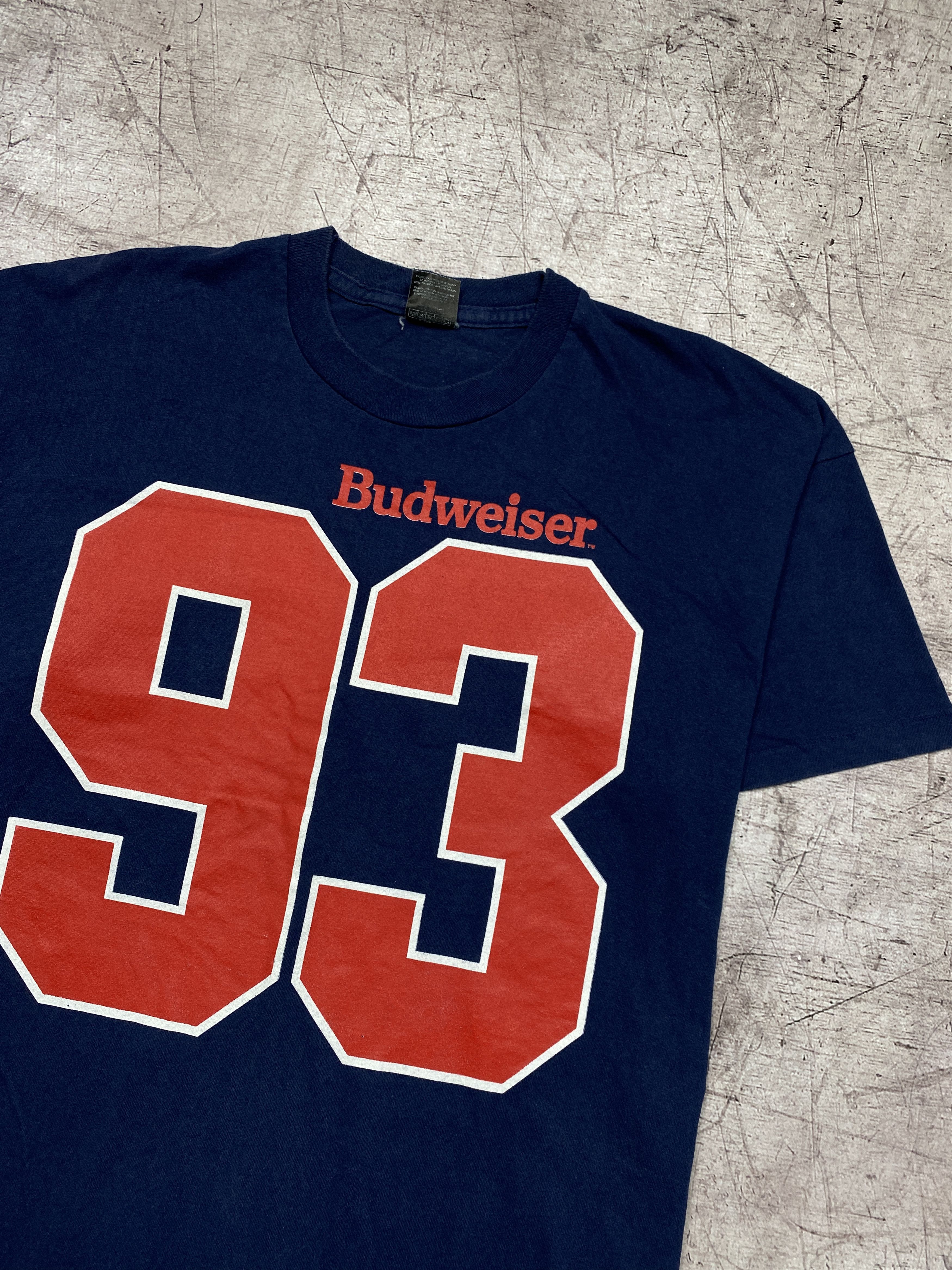 Budweiser × Vintage Budweiser 93 Vintage Bud t-shirt tee Size US XL / EU 56 / 4 - 2 Thumbnail