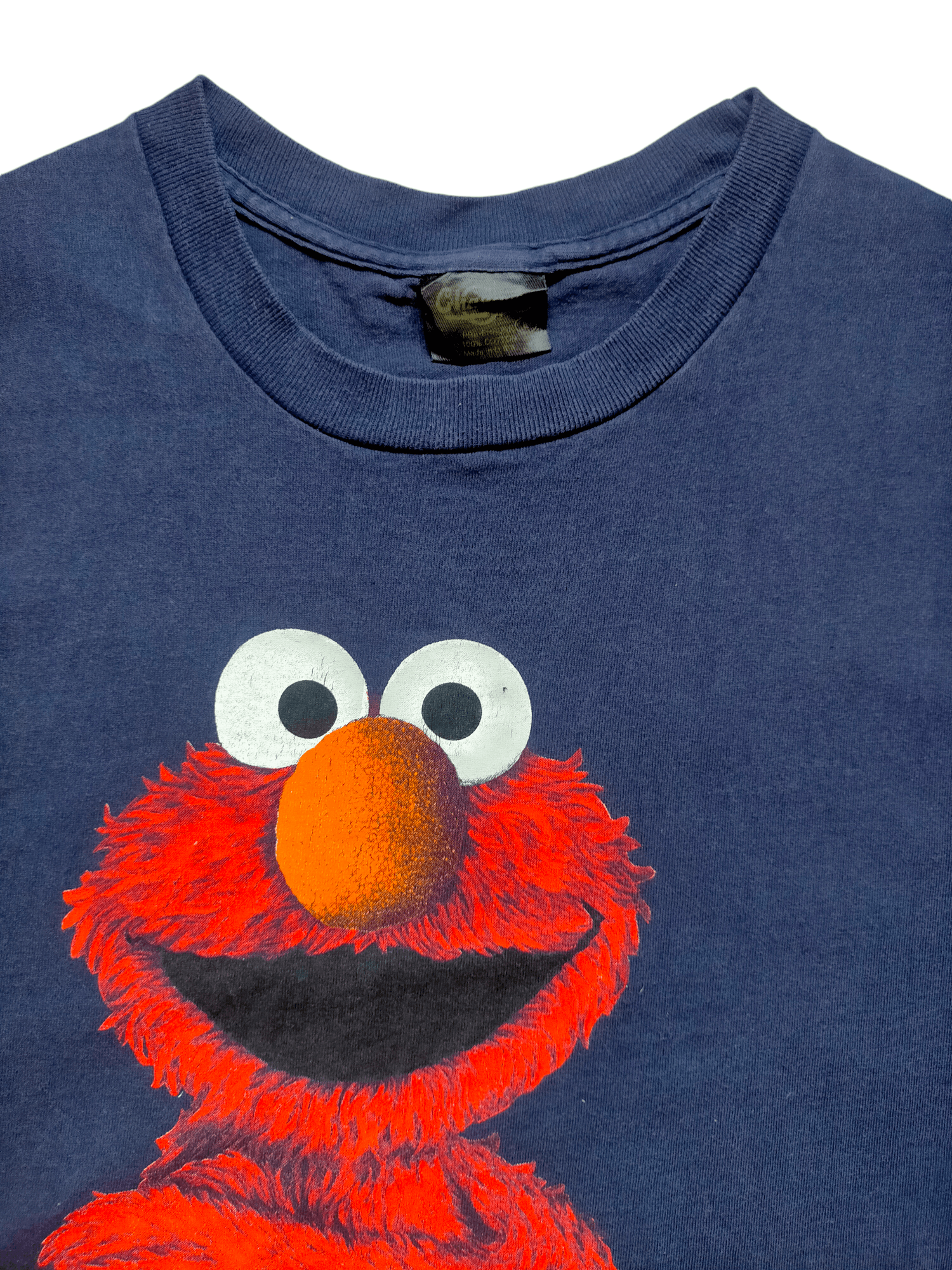 Vintage Vintage 90s Elmo Sesame Street Single Stich tee Size US L / EU 52-54 / 3 - 2 Thumbnail