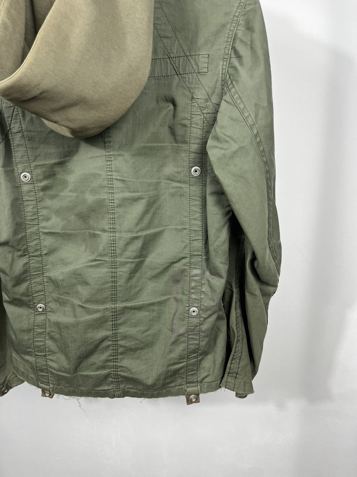 G-Star G Star RAW Green Military Hooded Jacket Zip Up Size S Size US S / EU 44-46 / 1 - 18 Thumbnail