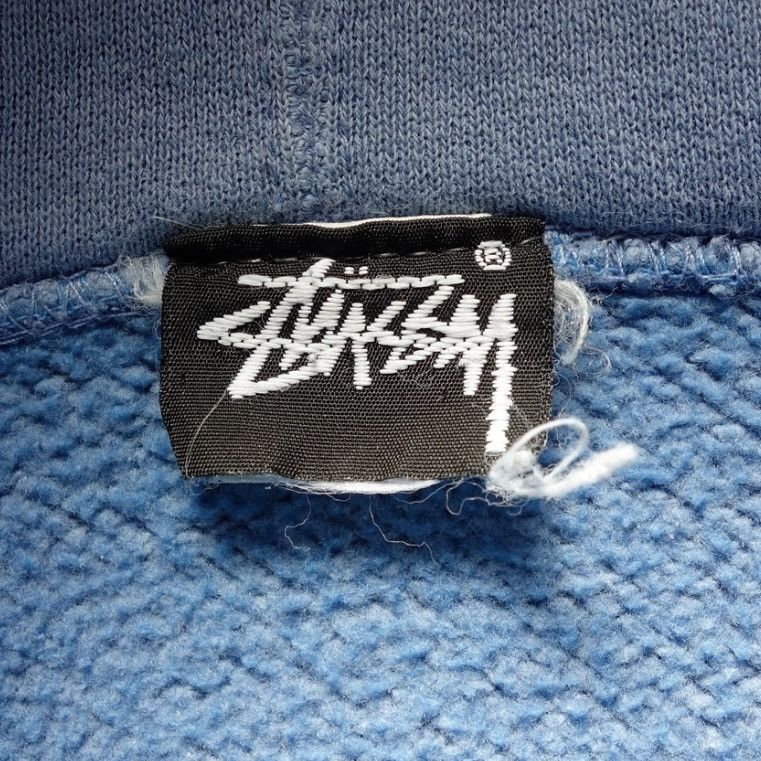 Stussy × Vintage 1989’s Stussy Hoodie Sunfade Size US L / EU 52-54 / 3 - 10 Thumbnail