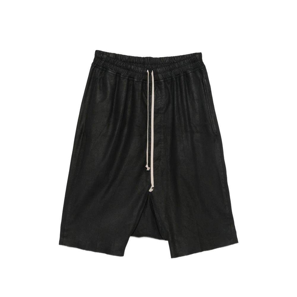 Rick Owens Rick Owens BLACK Shorts - Drop-Crotch Shorts Size US M / EU 48-50 / 2 - 1 Thumbnail