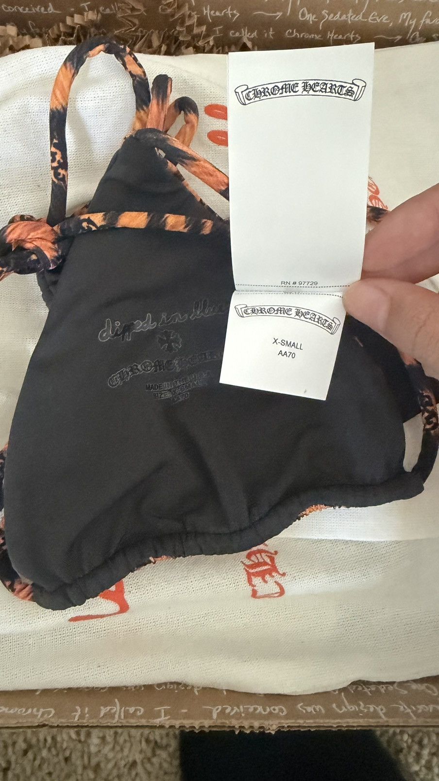 Chrome Hearts Chrome hearts x dipped in blue bikini set Size XS / US 0-2 / IT 36-38 - 4 Thumbnail