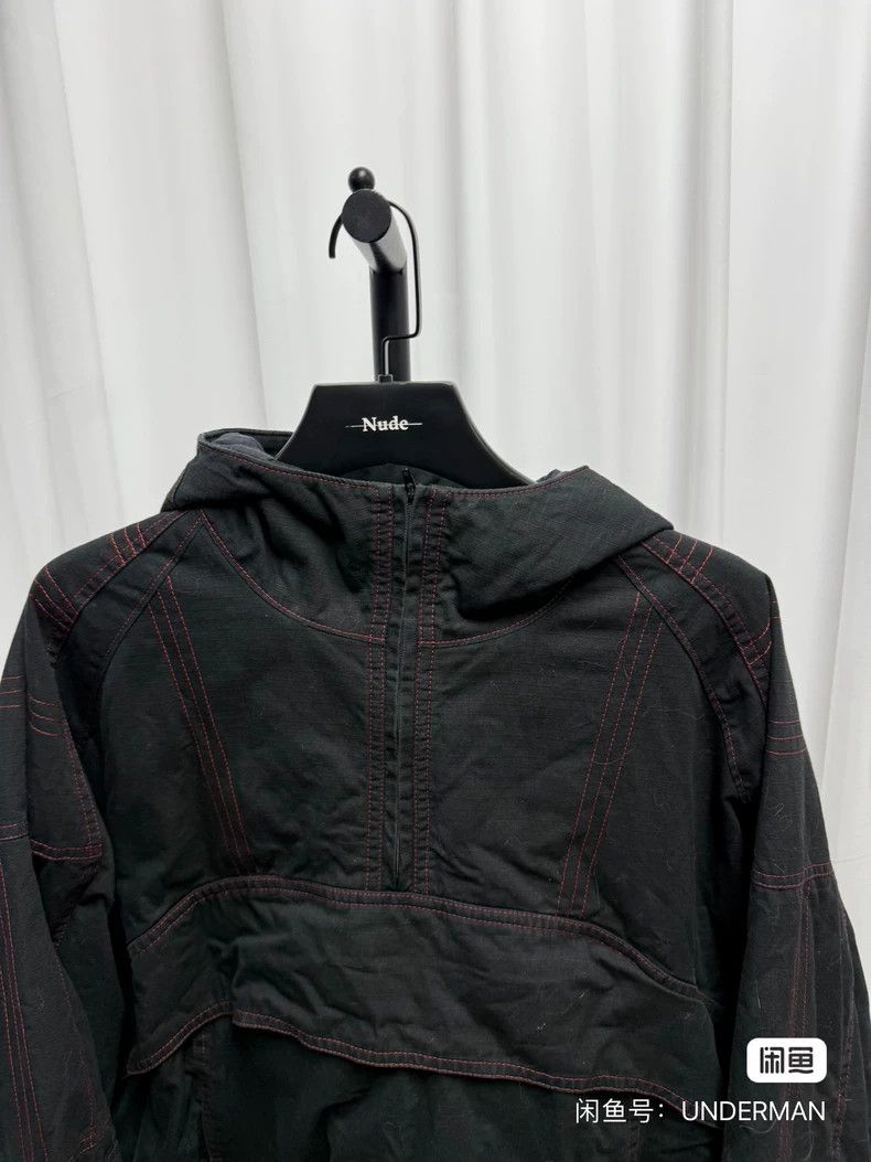 Other Martine Rose 20AW Bright Thread Red Line Half Zipper Thin Size US M / EU 48-50 / 2 - 3 Thumbnail