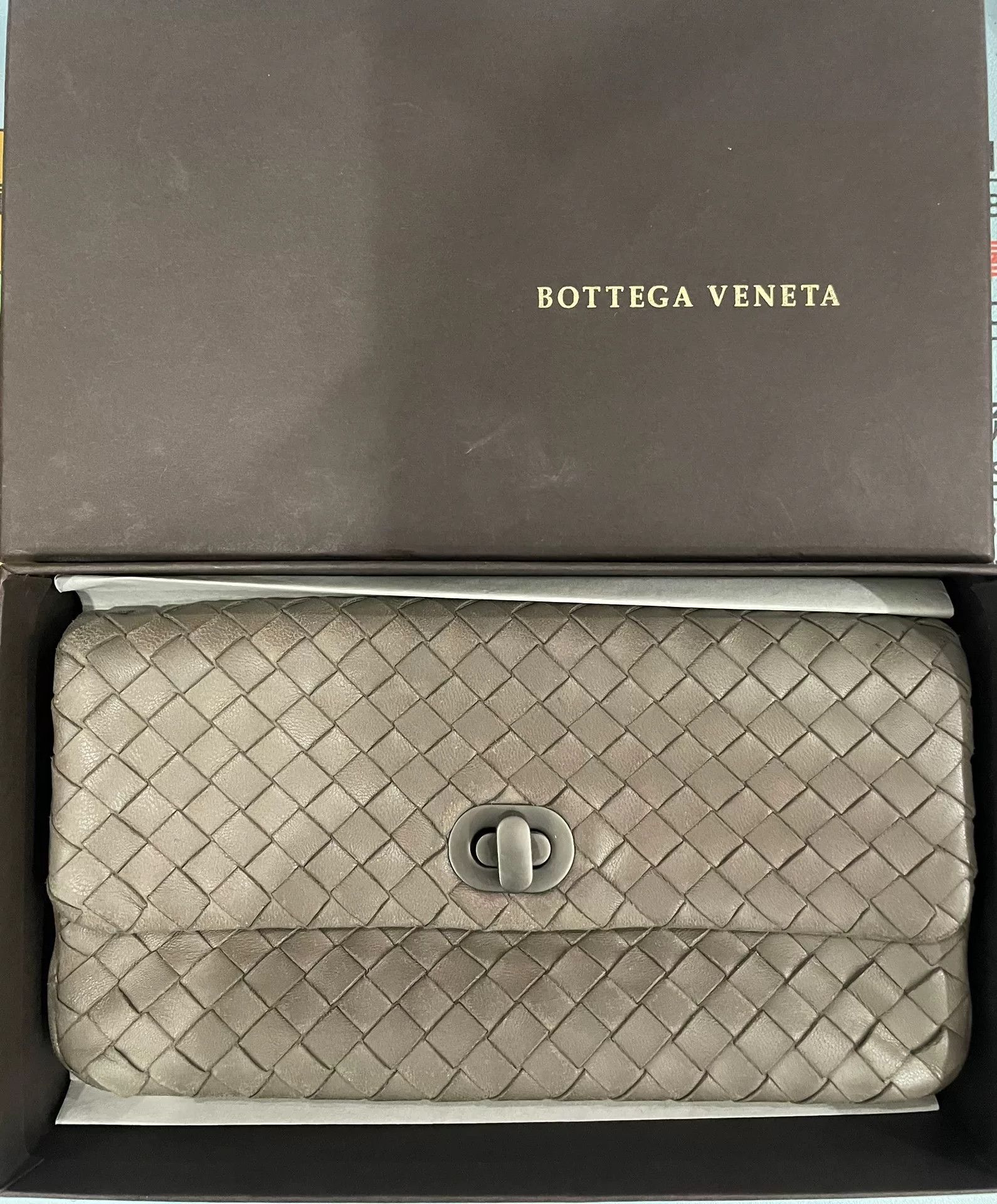 Bottega Veneta BOTTEGA VENETA Elephant Gray Item Size ONE SIZE - 1 Thumbnail