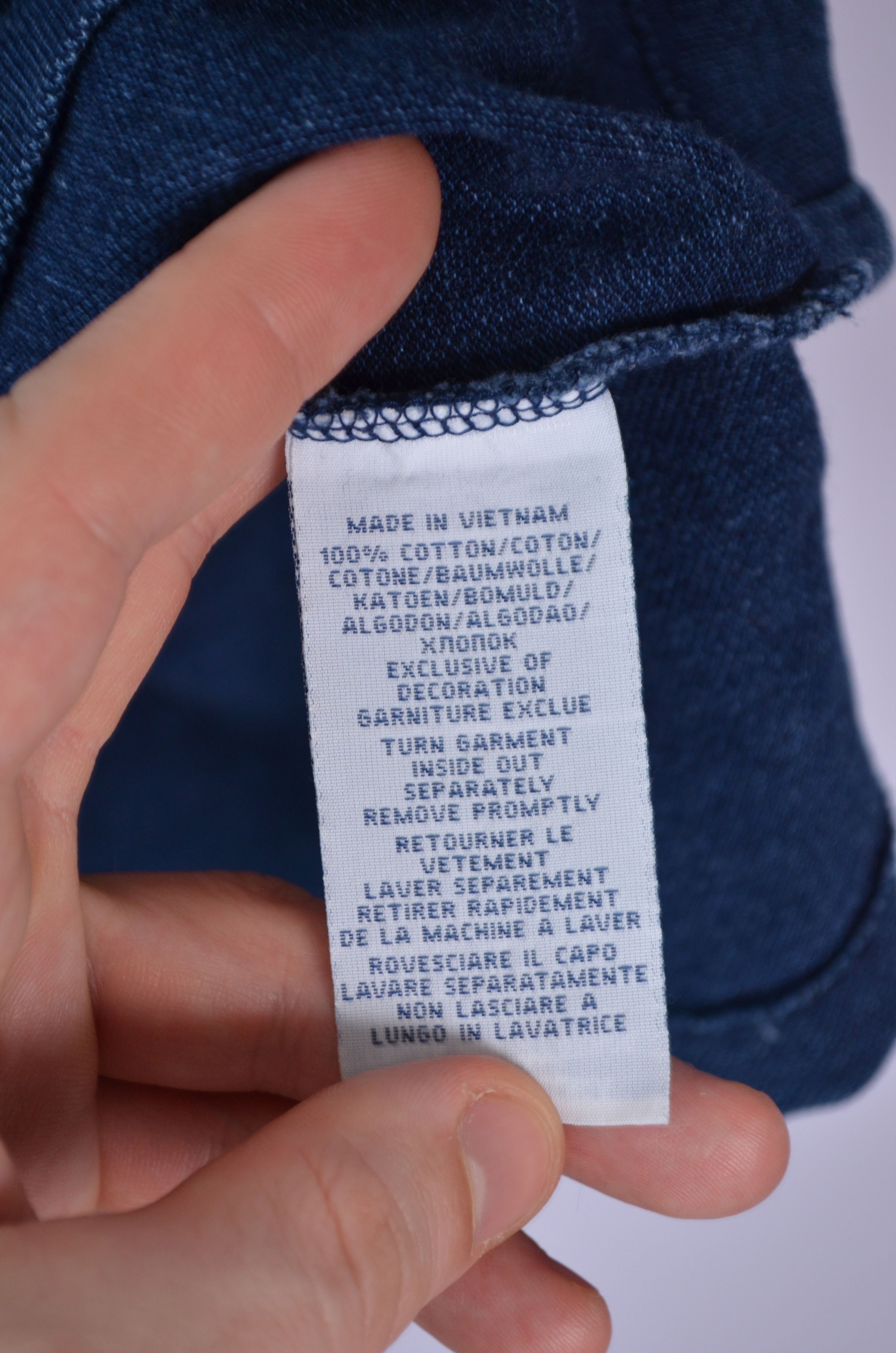 Designer × Polo Ralph Lauren Polo Ralph Lauren Indigo Garment Dyed Polo Shirt Size Navy Size US XS / EU 42 / 0 - 5 Thumbnail
