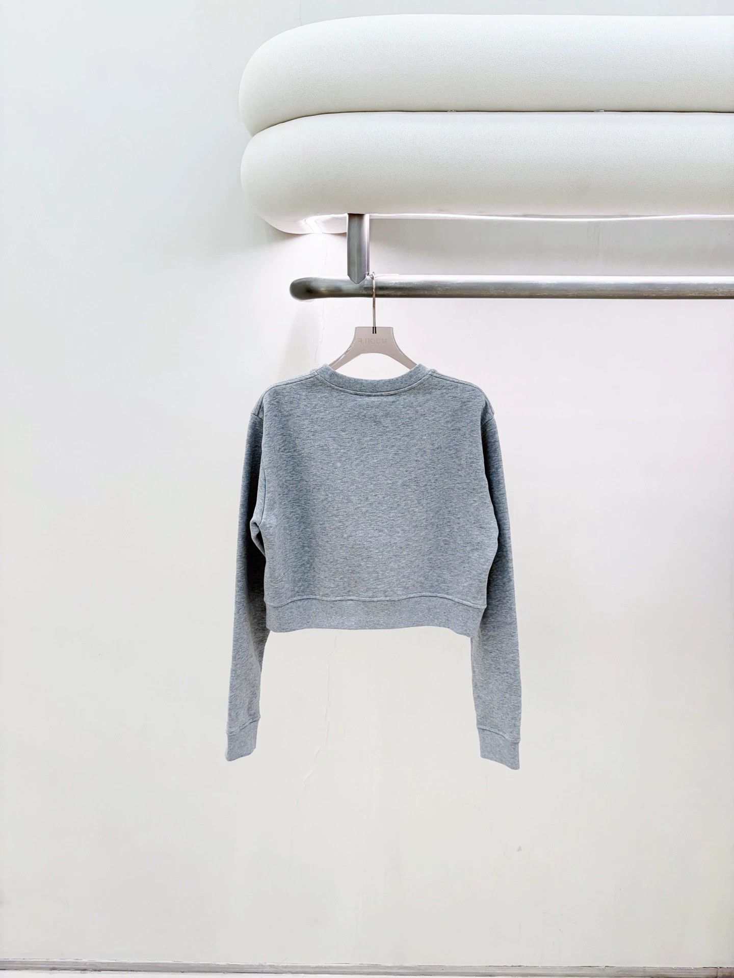 Fendi Fendi Gray Logo Longsleeve Sweatshirt S New Size S / US 4 / IT 40 - 2 Thumbnail