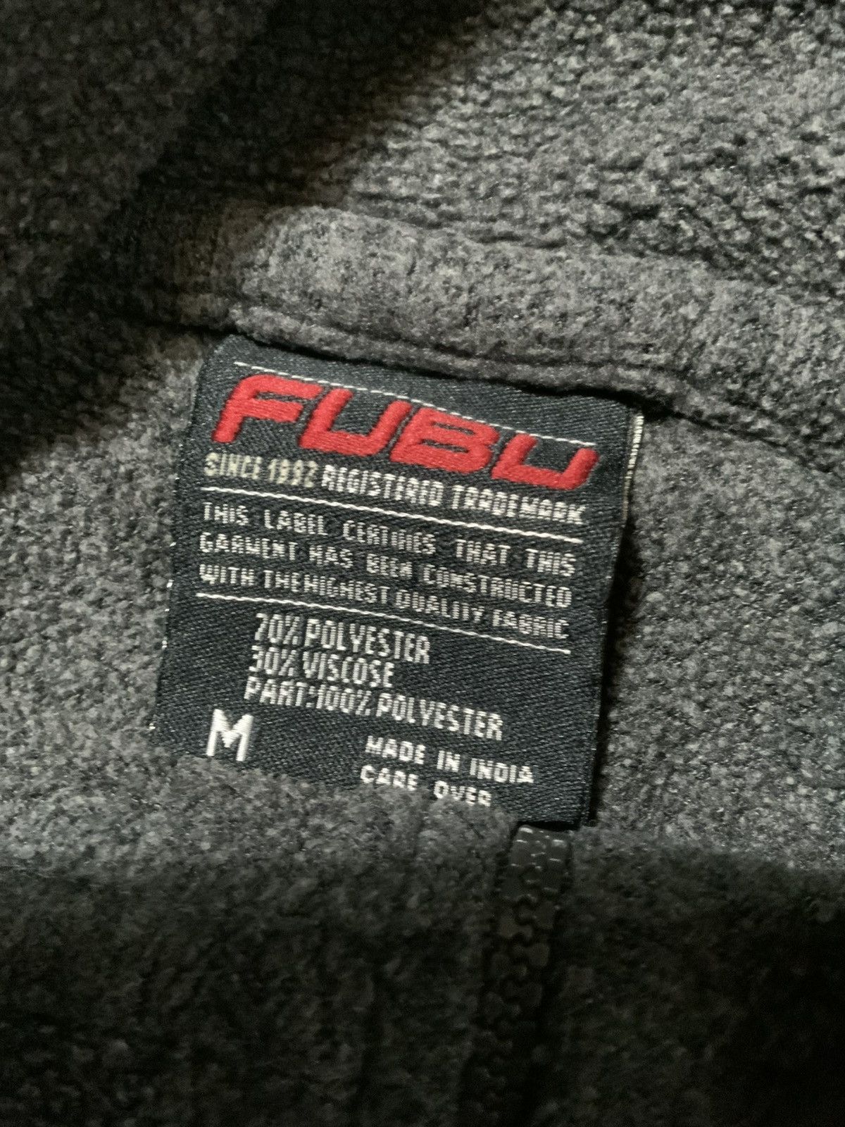 Fubu Vintage Fubu 1/4 Zip Fleece Lightweight Pullover Jacket Size US M / EU 48-50 / 2 - 5 Thumbnail