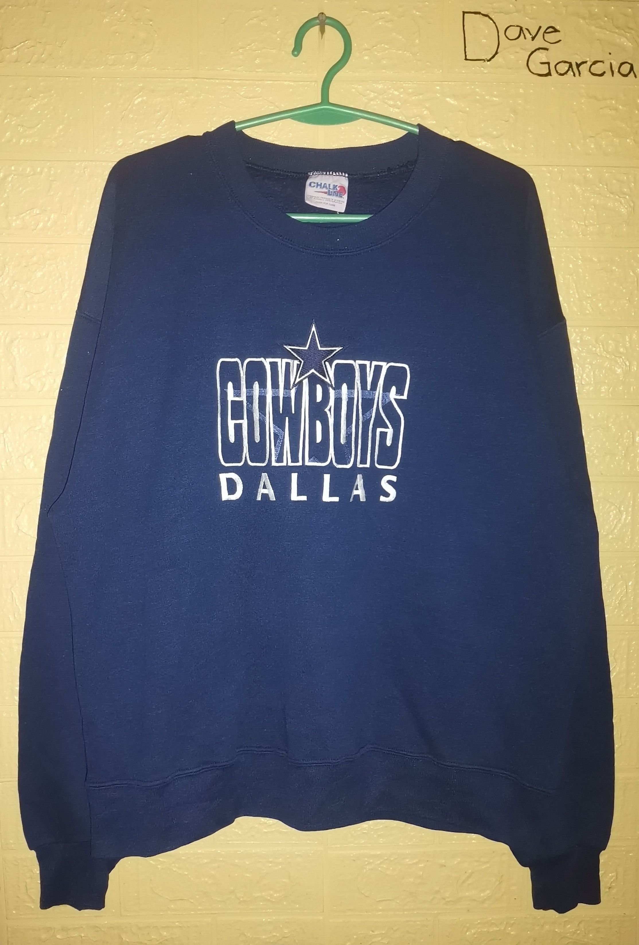 Vintage Dallas Cowboys Embroidered Sweatshirt