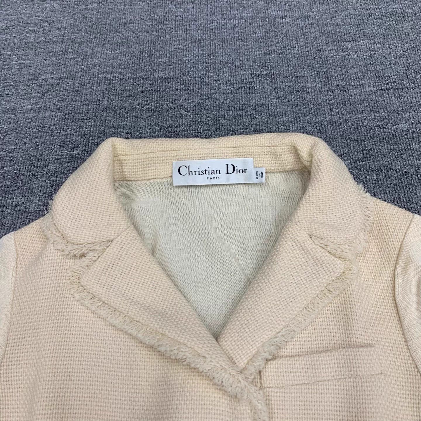 Dior Dior Ivory Wool Cardigan 38 95 New Size S / US 4 / IT 40 - 8 Thumbnail