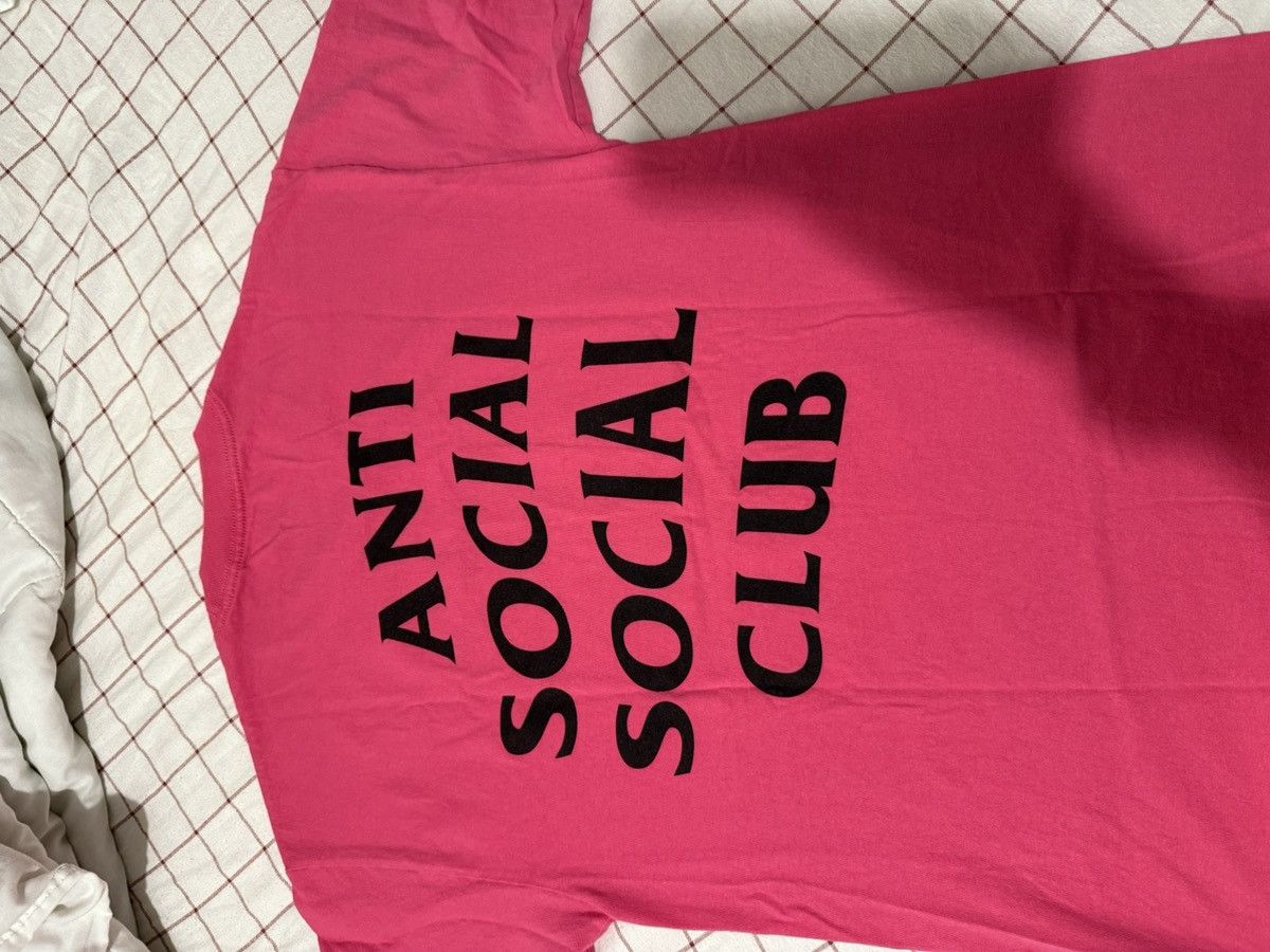 Anti Social Social Club Anti Social Social Club Negative < Positive Tee (Pink) Size US M / EU 48-50 / 2 - 2 Thumbnail