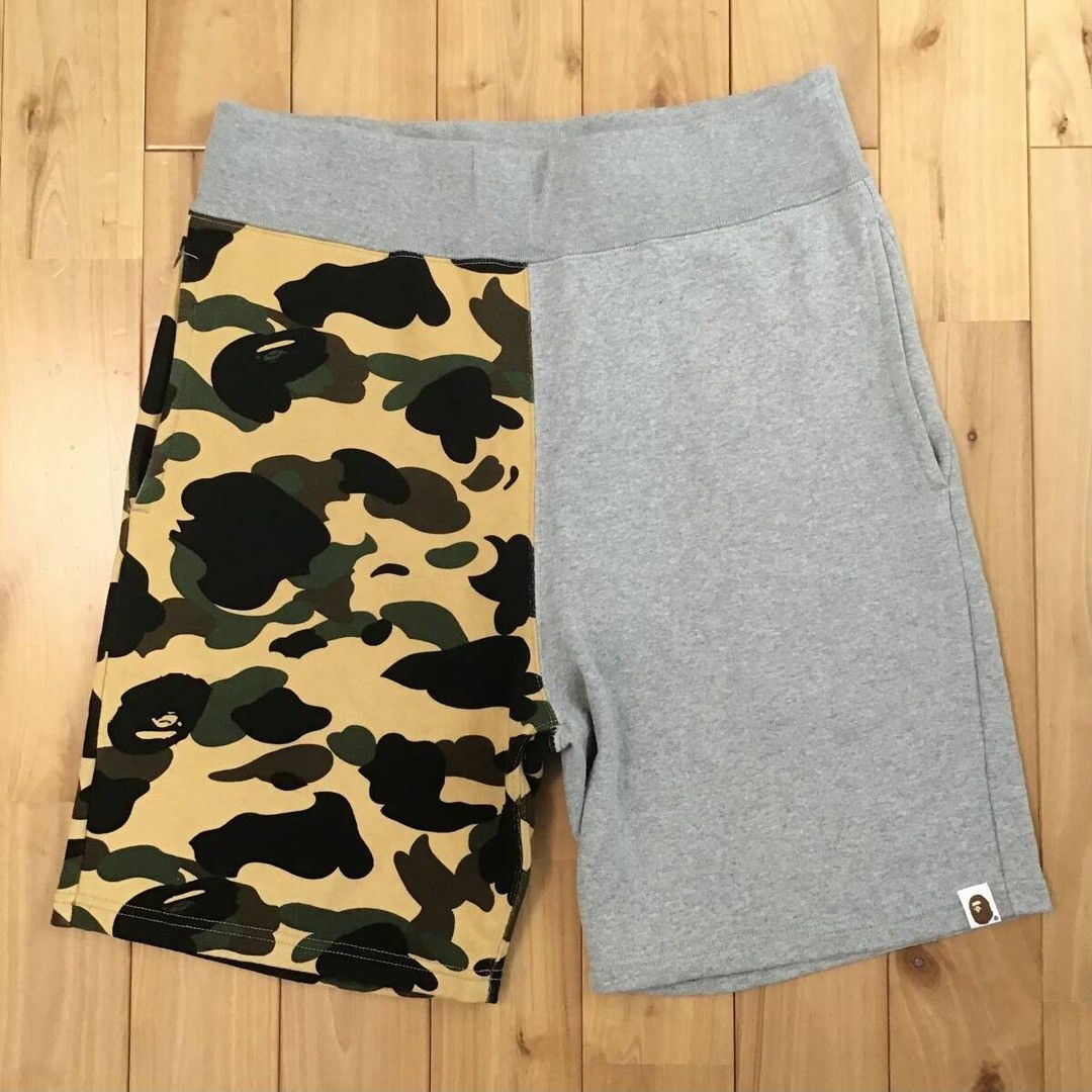 Bape BAPE camo Back Shark Sweat Shorts a bathing ape ★size M Size US 32 / EU 48 - 2 Thumbnail