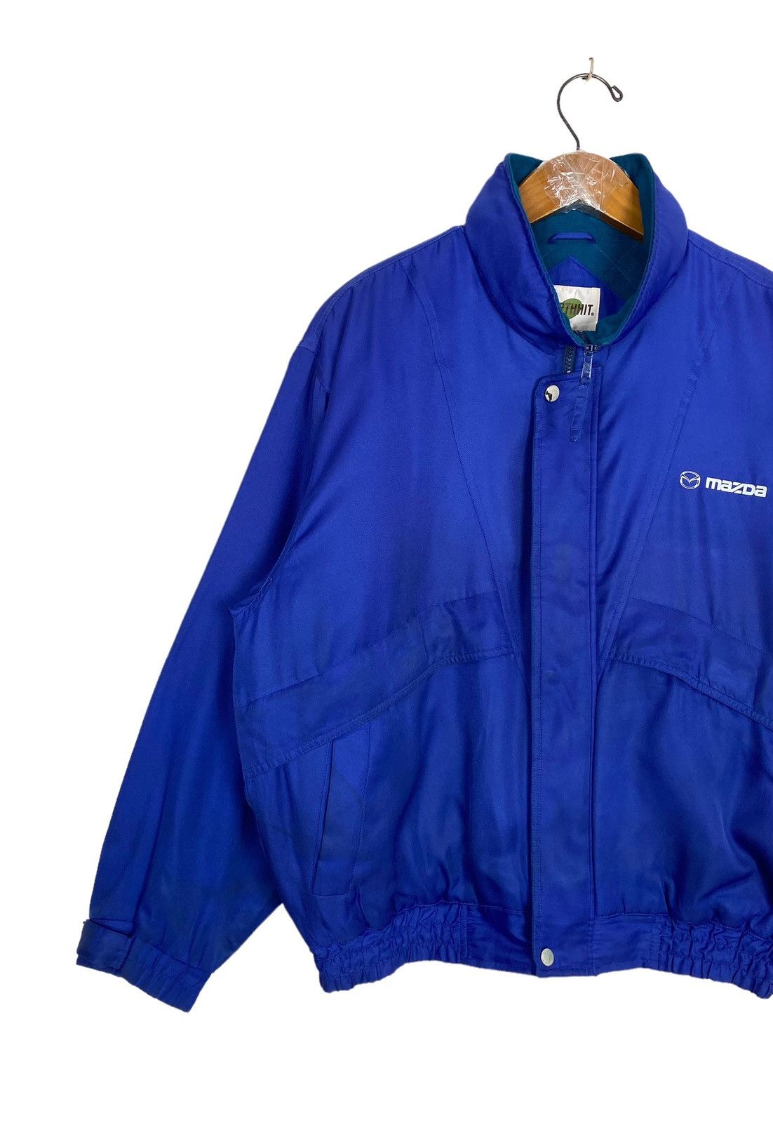 Japanese Brand Rare ‼️ Vintage Mazda Bomber Jacke Small Logo Size US M / EU 48-50 / 2 - 2 Thumbnail