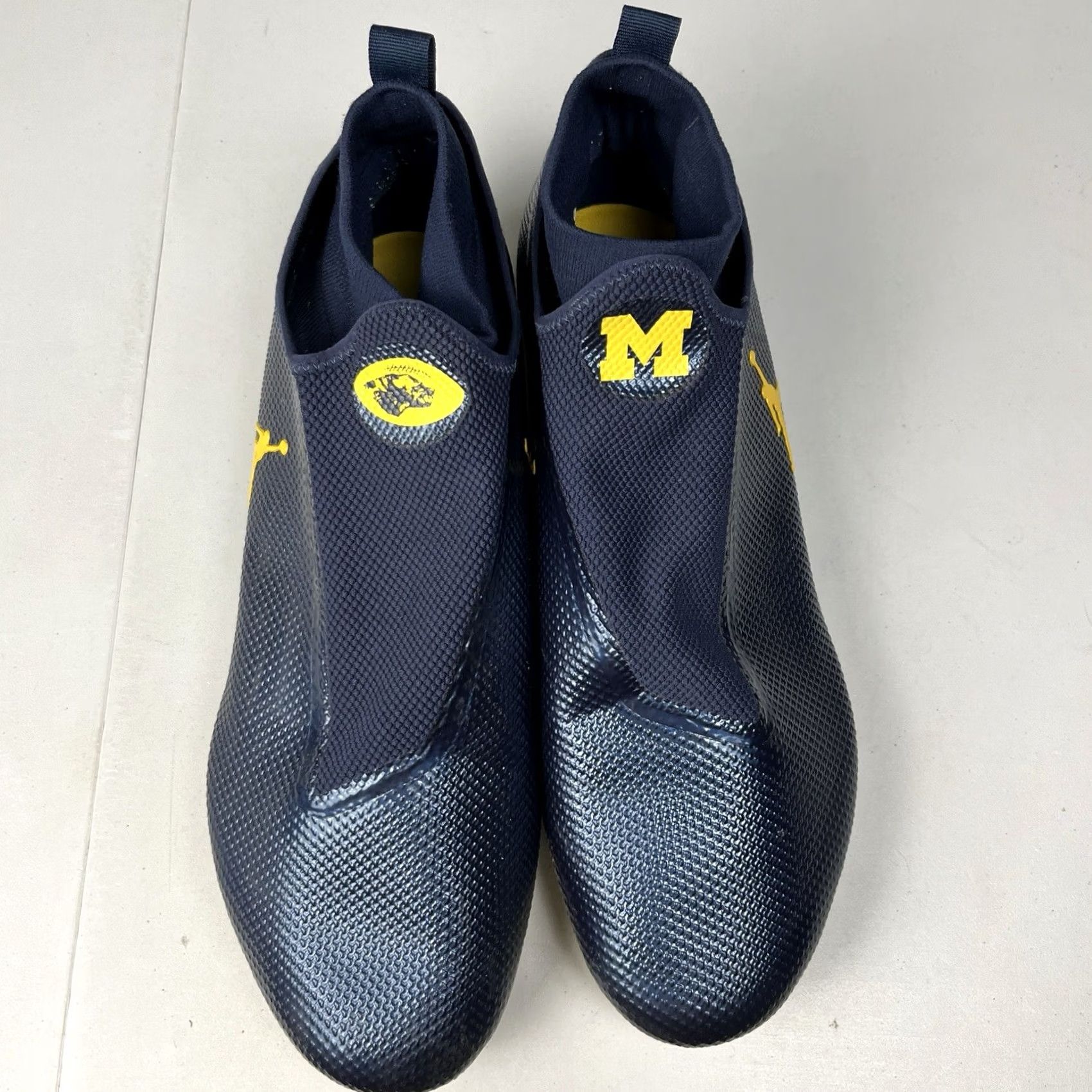Nike Nike Vapor Edge Michigan Wolverines Football Cleat Team Issue 15 Men Blue Vapor Edge Sneaker W Cleat Wolverine Nike CV6279-400 Size US 15 / EU 48 - 2 Thumbnail