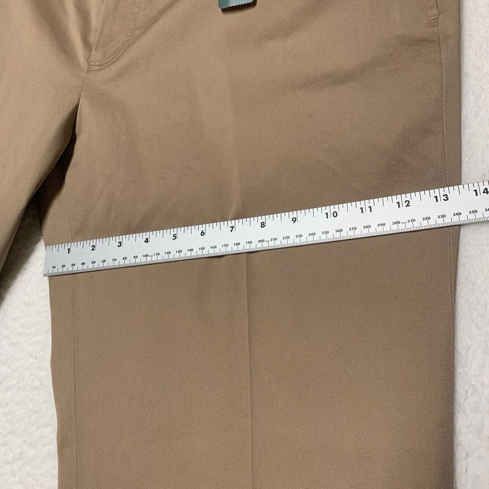 L.L. Bean L.L. Bean Dress Slacks Chino Men's Sz 42 Wide Dark Khaki Size US 42 / EU 58 - 6 Thumbnail