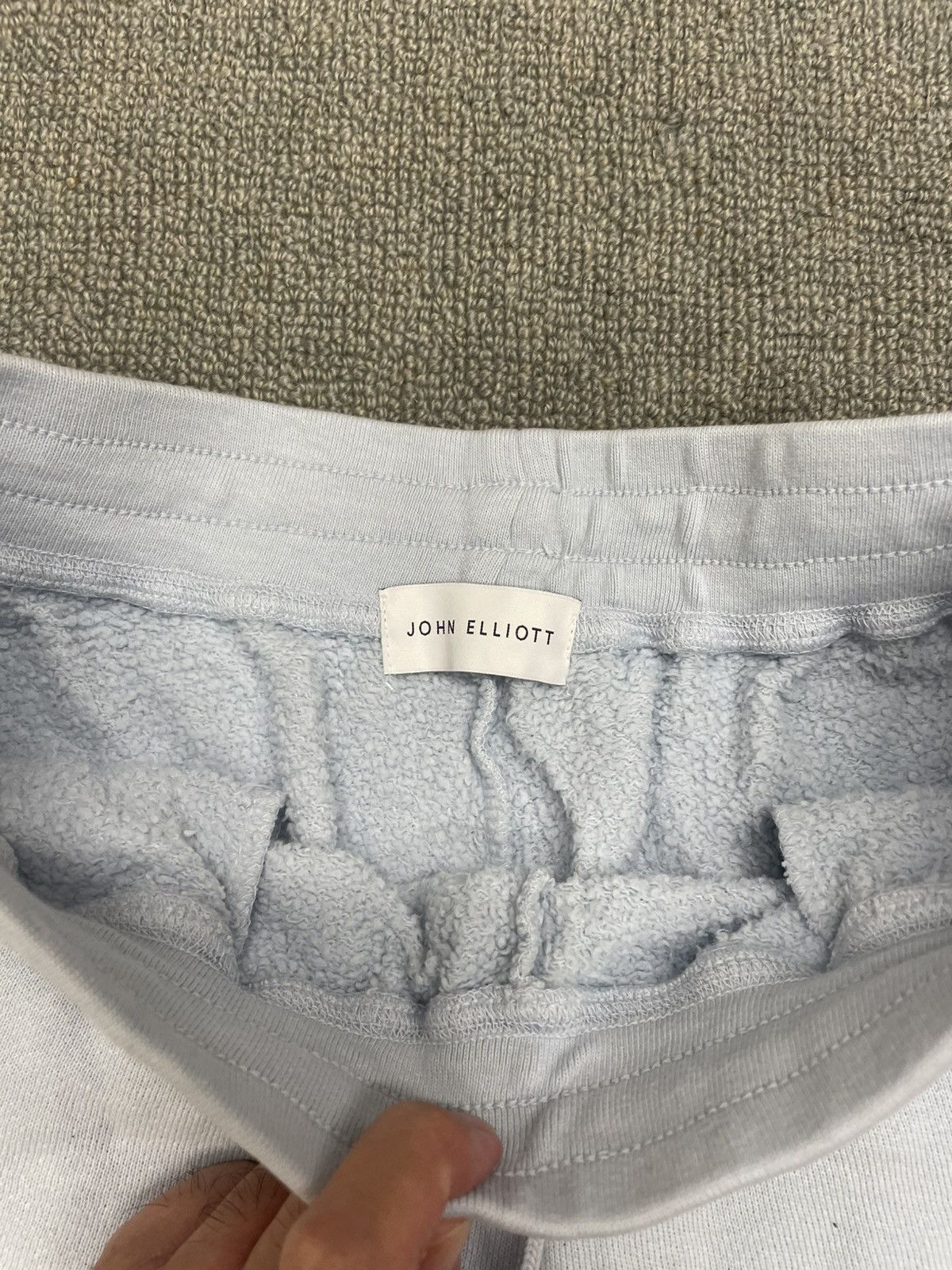 John Elliott John Elliott Gulf Blue Shorts Size US 26 / EU 42 - 4 Thumbnail