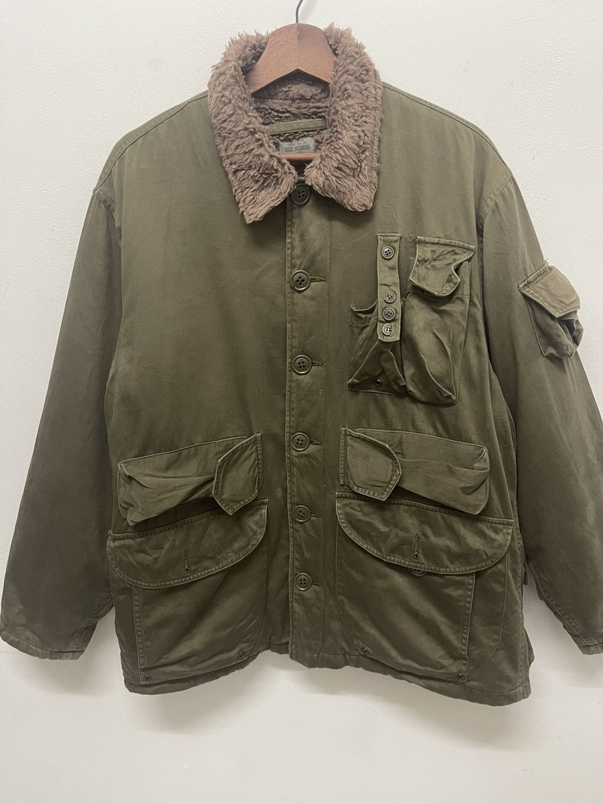 Japanese Brand 90’s INSPIRED GENERAL RESEARCH DESIGN JACKET UTILITY USN Size US L / EU 52-54 / 3 - 4 Thumbnail
