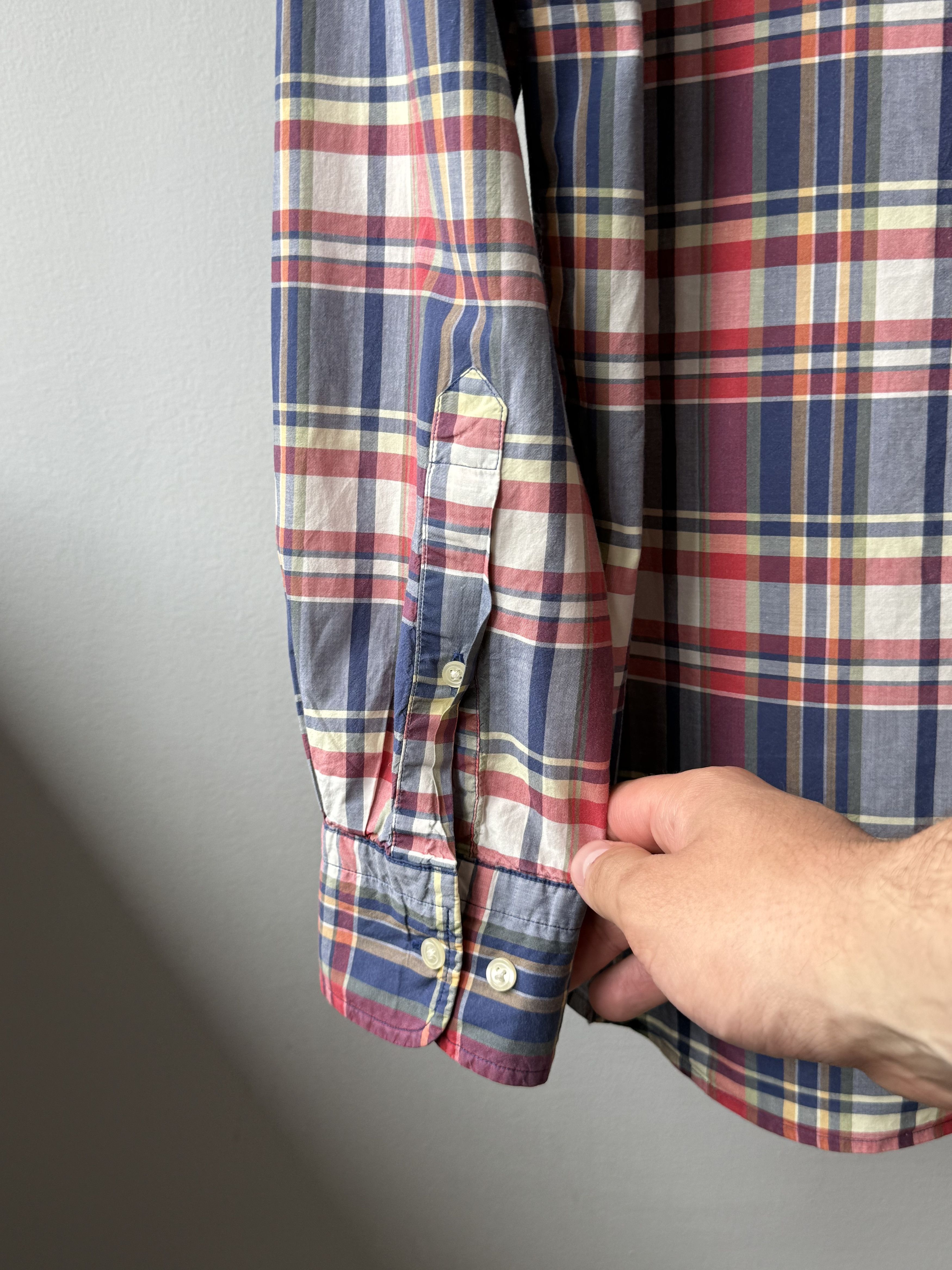 Gant × Gant Rugger Gant YALE CO-OP Archive Poplin Campus Store Plaid L/S Shirt Size US XL / EU 56 / 4 - 10 Thumbnail