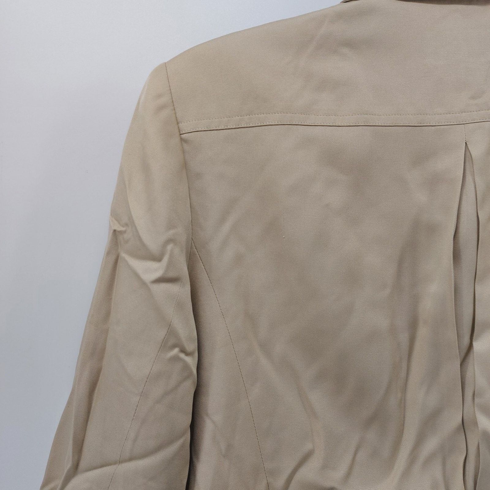 Other Talbots Petites Beige Pure 100% Silk Jacket Career M? Size M / US 6-8 / IT 42-44 - 12 Thumbnail