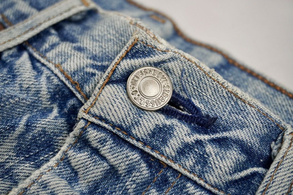 Levi's Vintage 90s LEVIS Big E 502xx redline selvedge grunge style Size US 30 / EU 46 - 7 Thumbnail