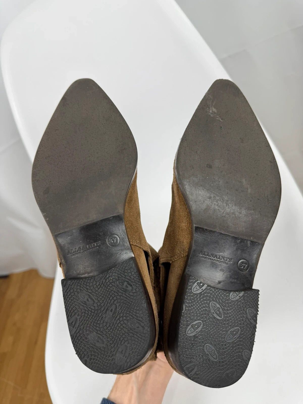 Allsaints Allsaints Suede Boots size 37 Size US 7 / IT 37 - 7 Thumbnail