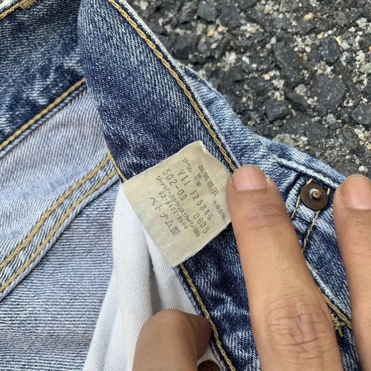 Levi's Levi’s Distressed Denim Levis 502 Jeans Ripped Pants Size US 28 / EU 44 - 10 Thumbnail