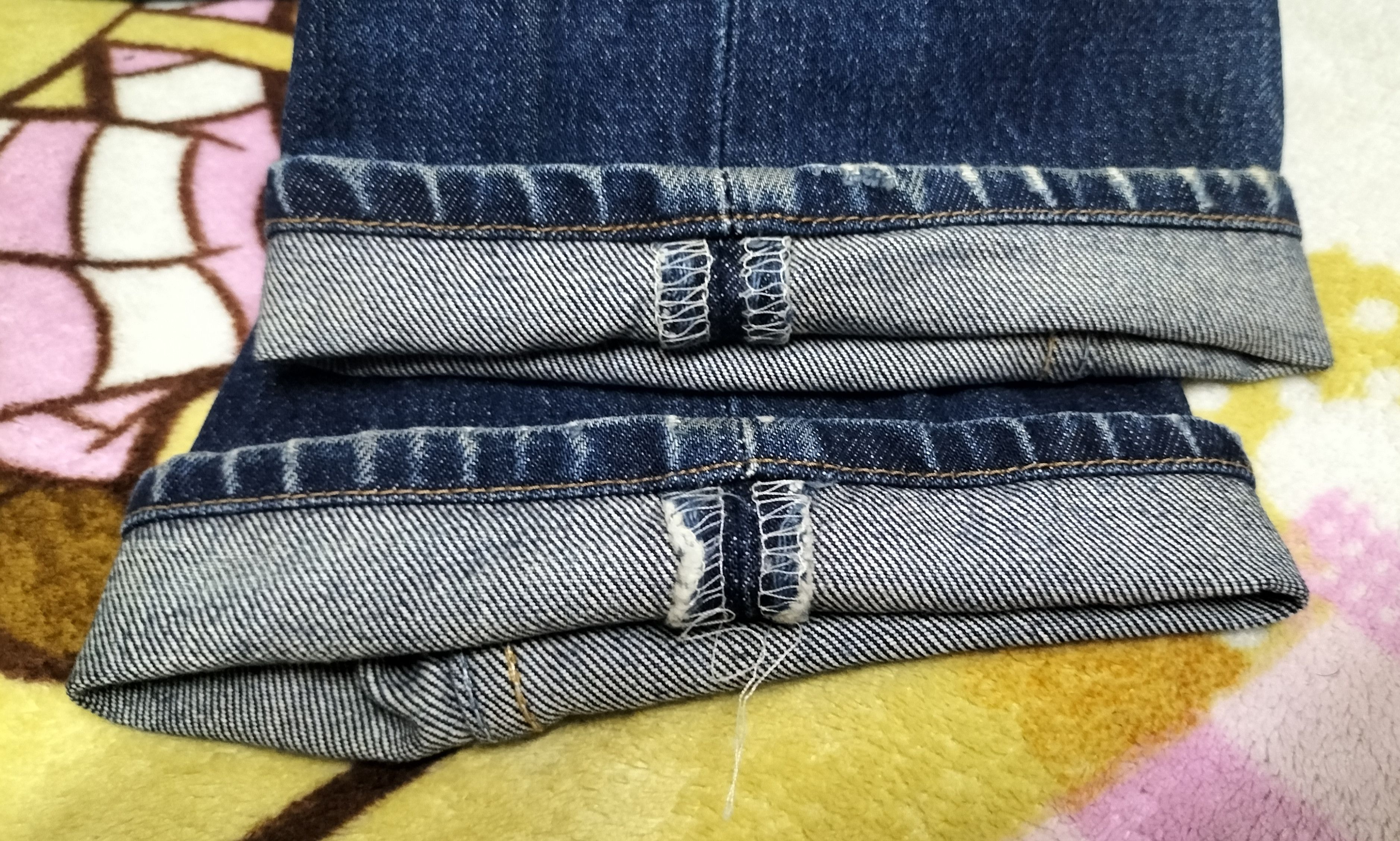 Levi's Vintage Clothing Vintage Levis 501xx natural fade distressed jeans Size US 29 - 13 Thumbnail