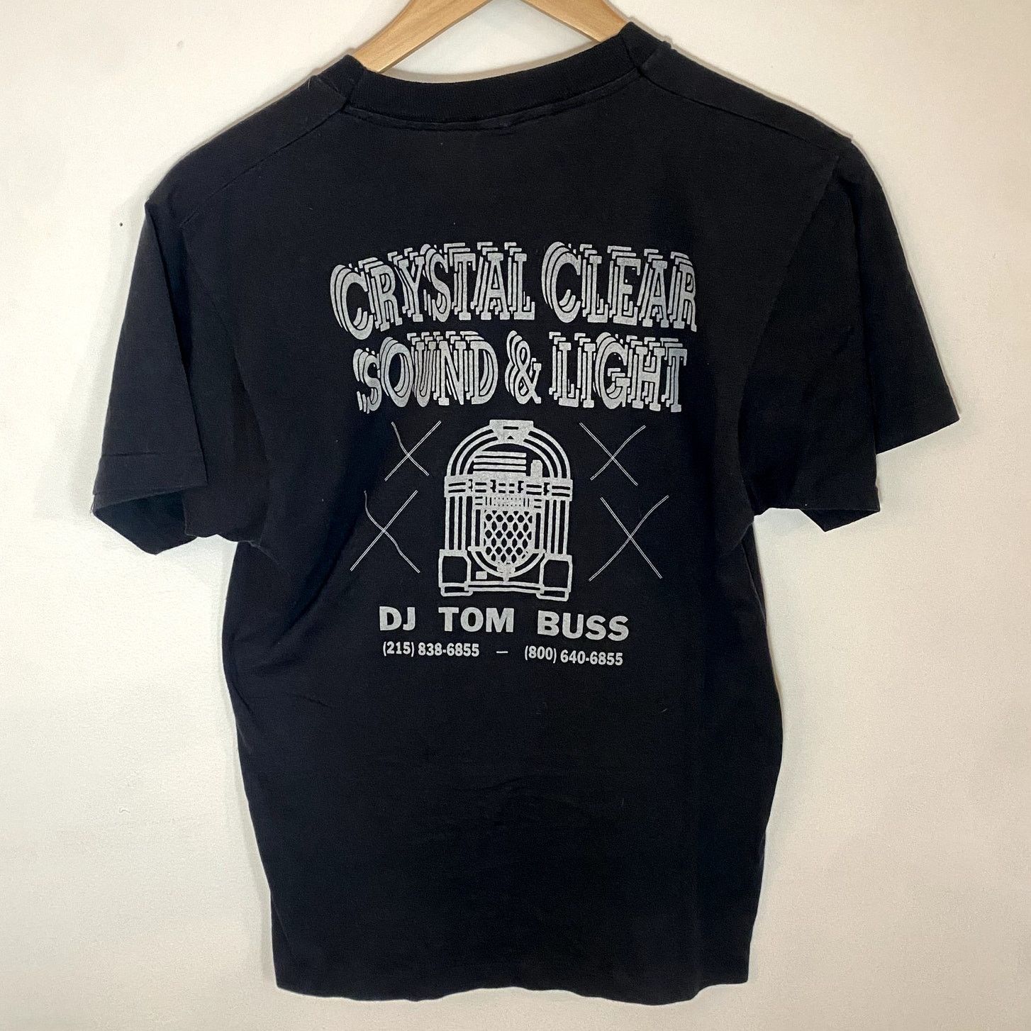 Vintage Vintage 80s Lighting and Sounds DJ Jukebox T Shirt Size US S / EU 44-46 / 1 - 1 Thumbnail