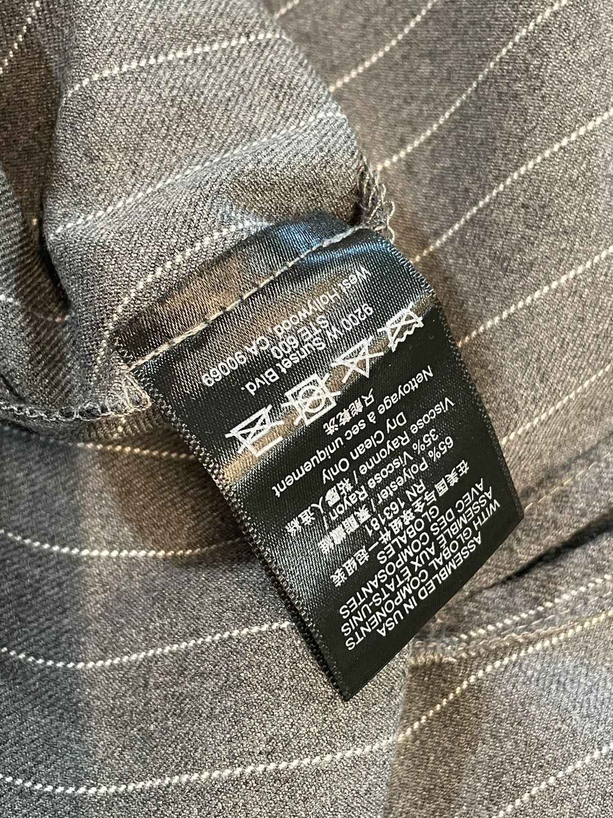 Rhude Rhude PJ long sleeve shirt (XL) & shorts (L) Size US XL / EU 56 / 4 - 9 Thumbnail