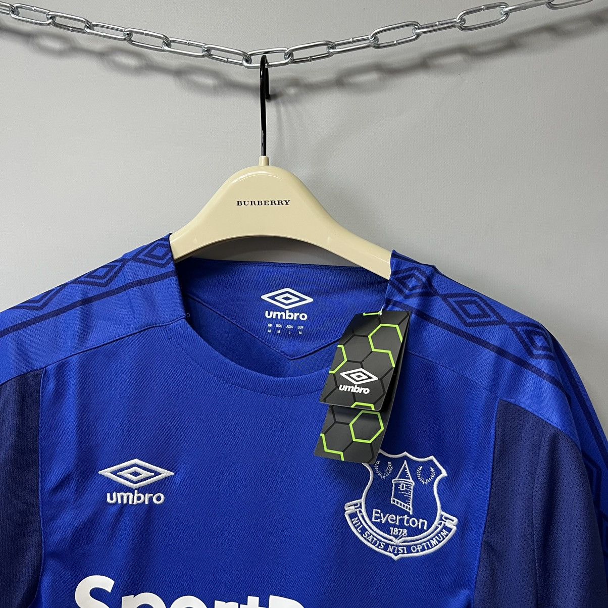 Umbro Umbro Everton Football Soccer Jersey T shirt y2k NWT NEW Size US M / EU 48-50 / 2 - 5 Thumbnail