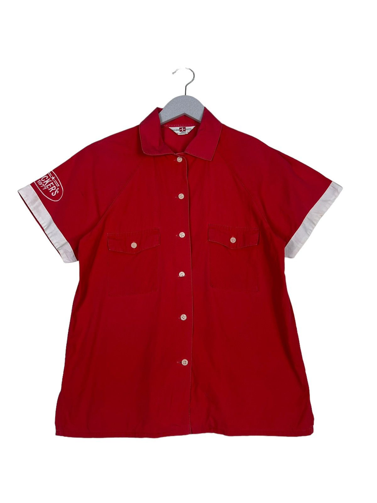 Japanese Brand 🔥 VINTAGE BOWLING SHIRTS ROCKER Size M / US 6-8 / IT 42-44 - 2 Thumbnail