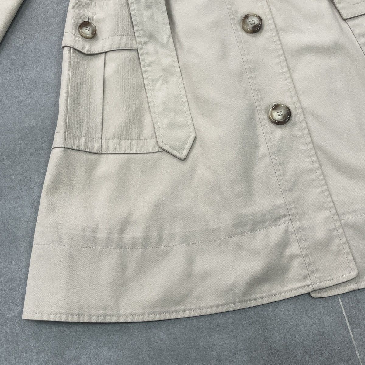 Moncler Authentic Moncler Thalia Women Trench Coat Jacket Size 1 (S) Size S / US 4 / IT 40 - 6 Thumbnail