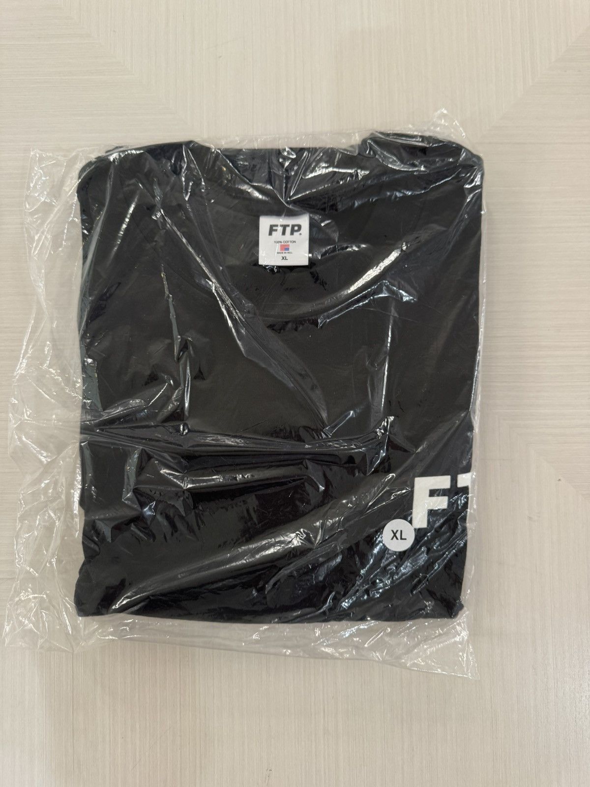 Fuck The Population FTP FUCKTHEPOPULATION Flocked logo tee BLACK sz XL IN HAND Size US XL / EU 56 / 4 - 1 Thumbnail
