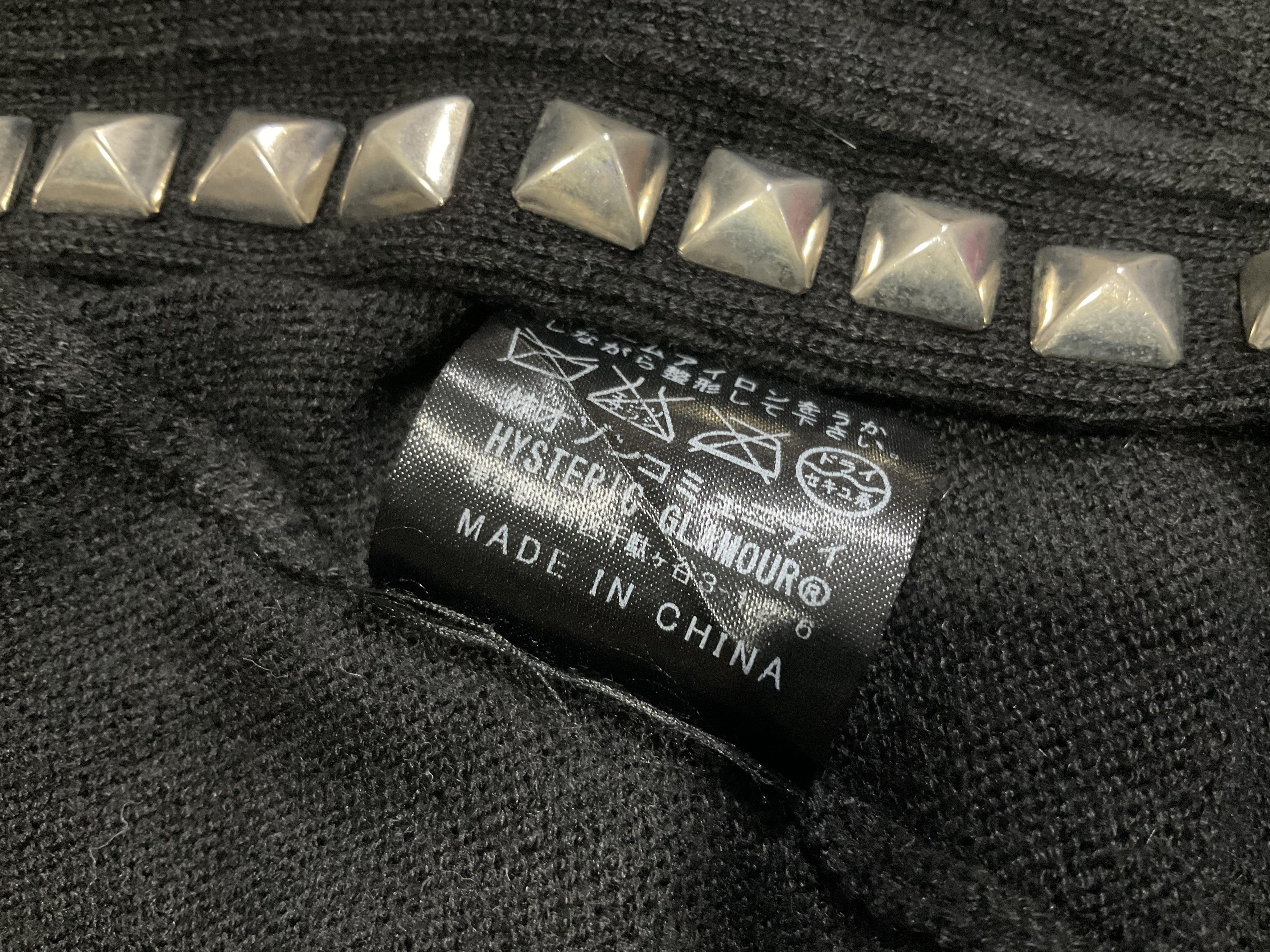 Hysteric Glamour × If Six Was Nine × Japanese Brand 🔥Y2K Archived Hysteric Glamour Studded Cardigan Size US M / EU 48-50 / 2 - 8 Thumbnail