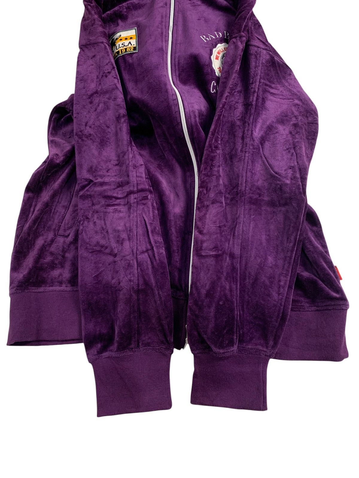 If Six Was Nine Badboy velvet fur ziphoodie lgb style Size US L / EU 52-54 / 3 - 4 Thumbnail