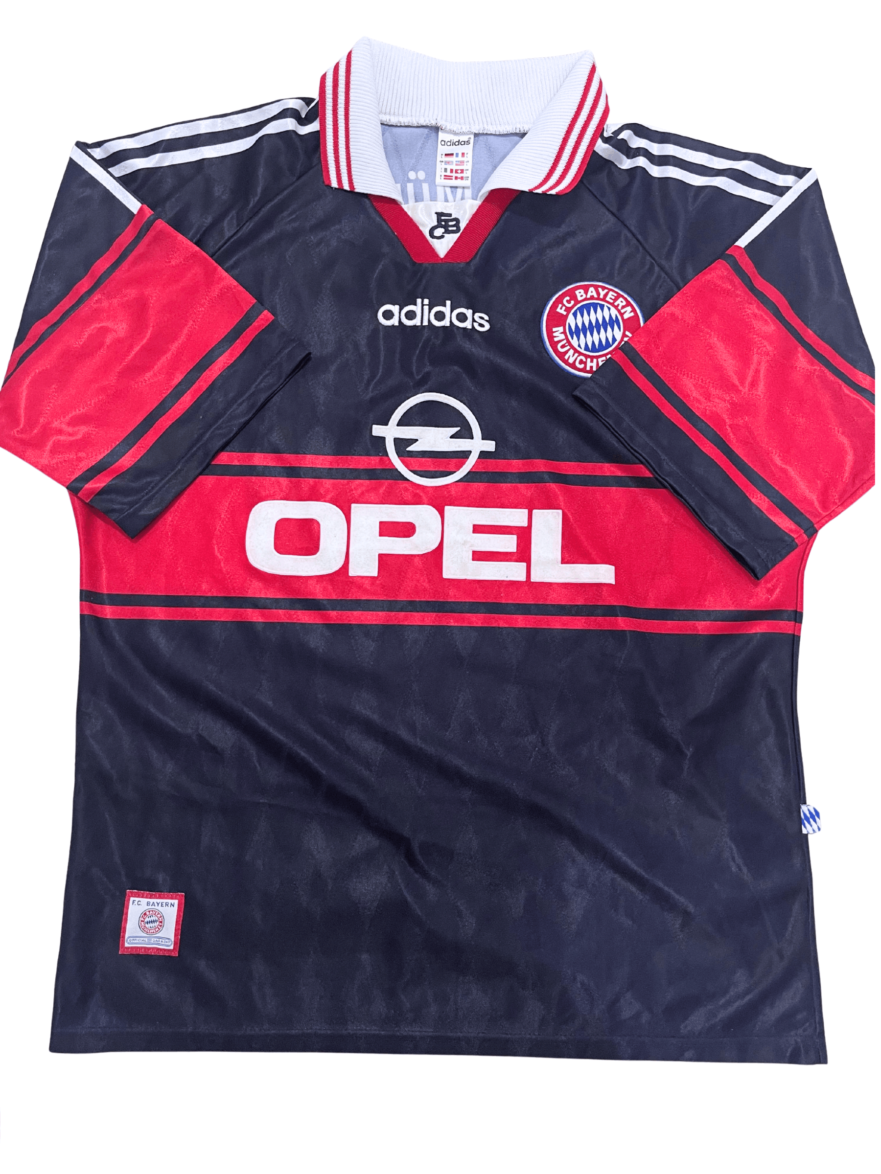Adidas Bayern Munich 1997/99 Home Jersey – Size L Size US L / EU 52-54 / 3 - 1 Thumbnail