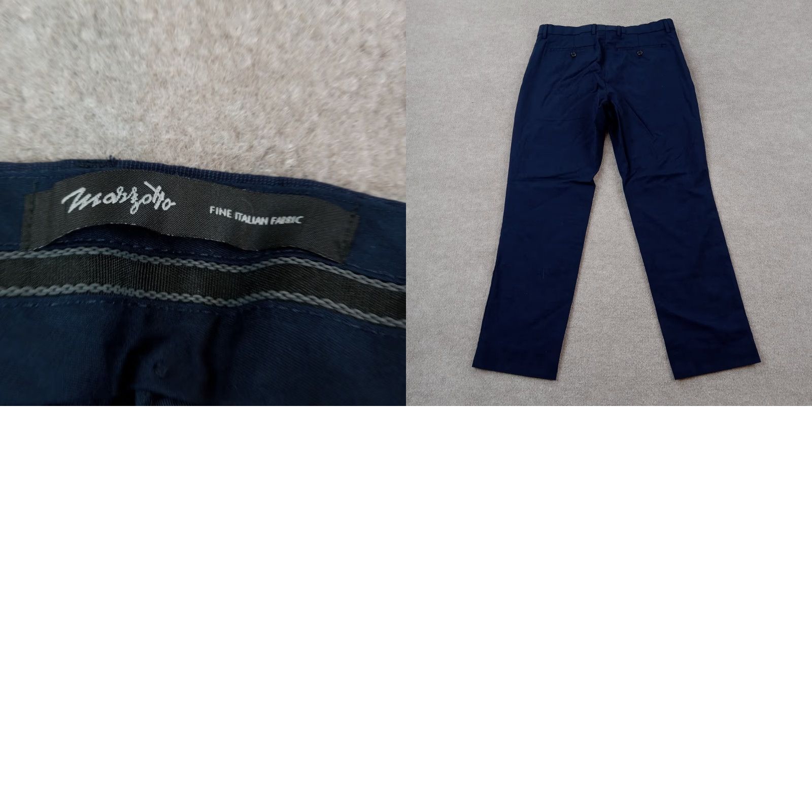 Banana Republic Banana Republic Blue Slim Fit Chino Pants Men 32x28 Straight Leg Size US 33 - 8 Thumbnail