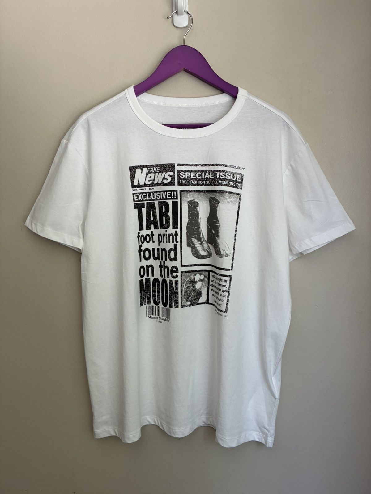 Maison Margiela Maison Martin Margiela Archival Tabi Print T