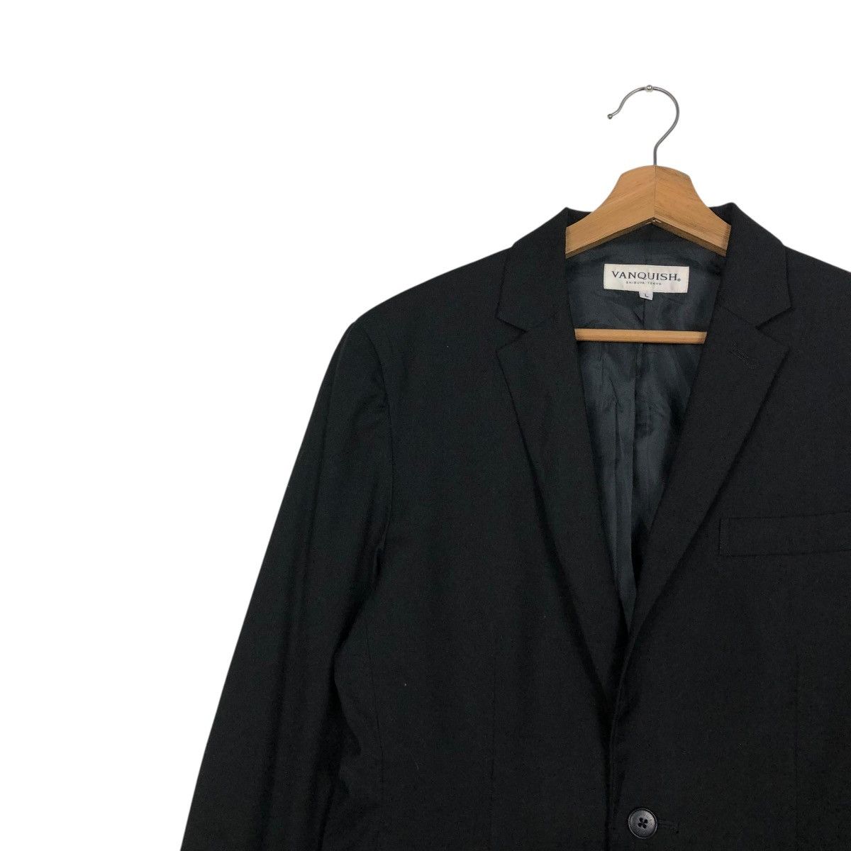 Vanquish 🔥RICH BLACK VINTAGE CHORE WORK JACKET VANQUISH Size US L / EU 52-54 / 3 - 9 Thumbnail